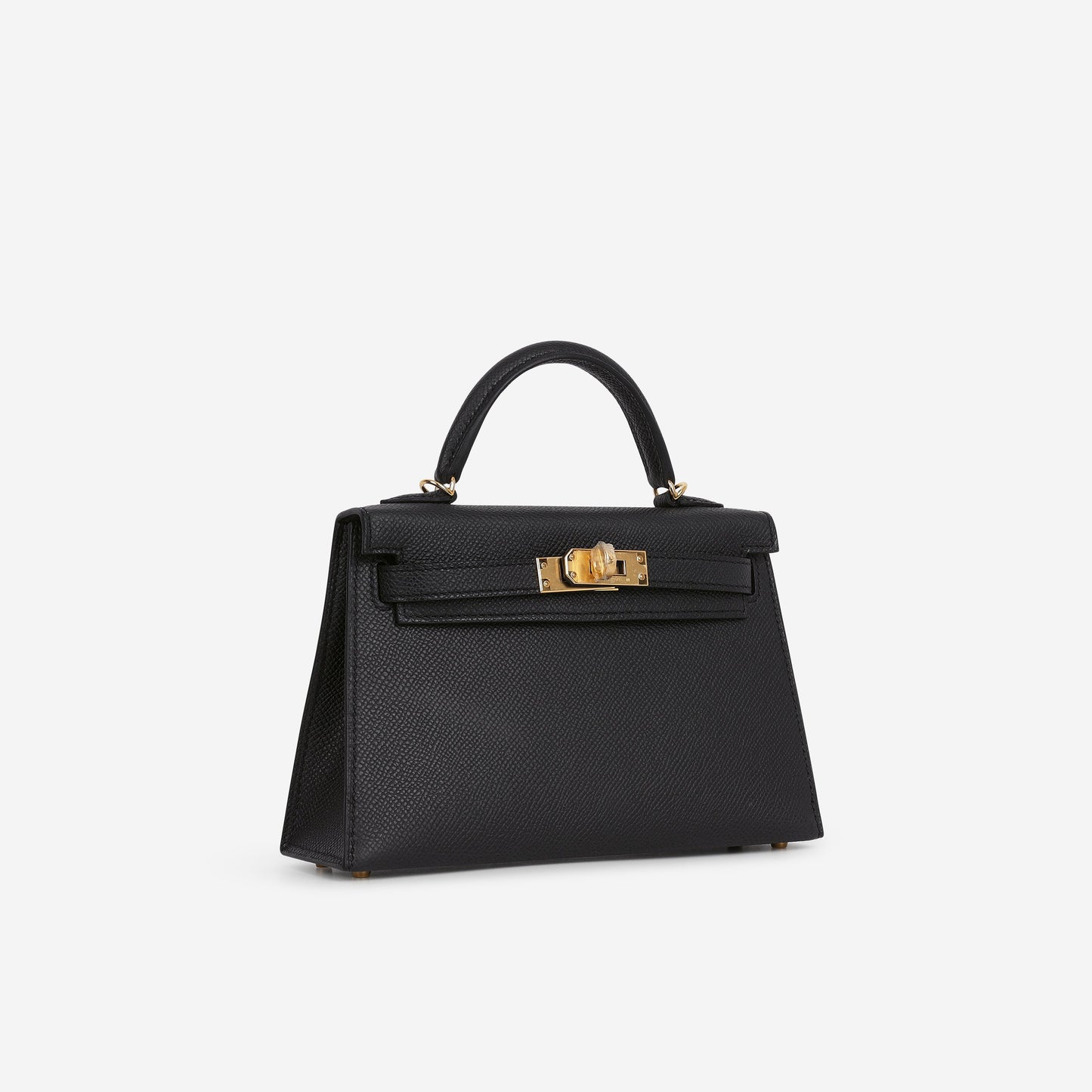 Hermès Mini Kelly 20cm - Black Epsom | Gold Hardware