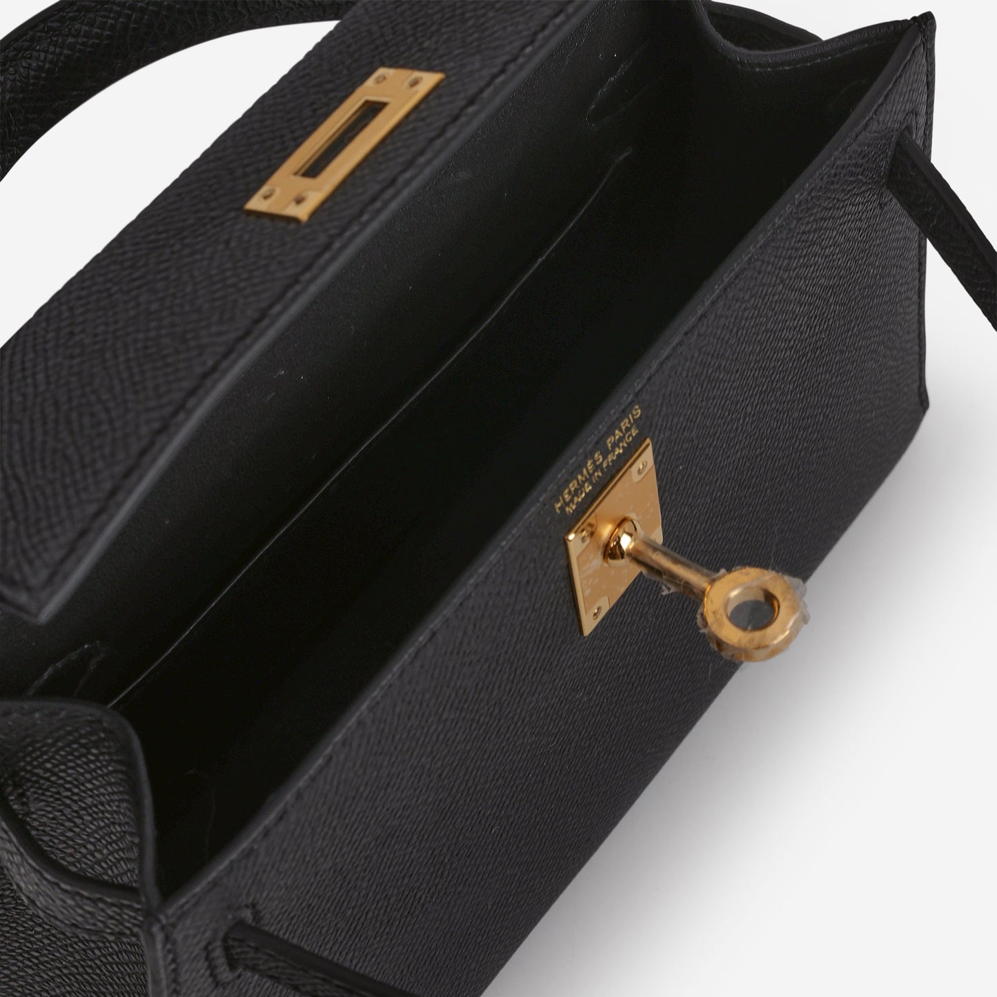 Hermès Mini Kelly 20cm - Black Epsom | Gold Hardware