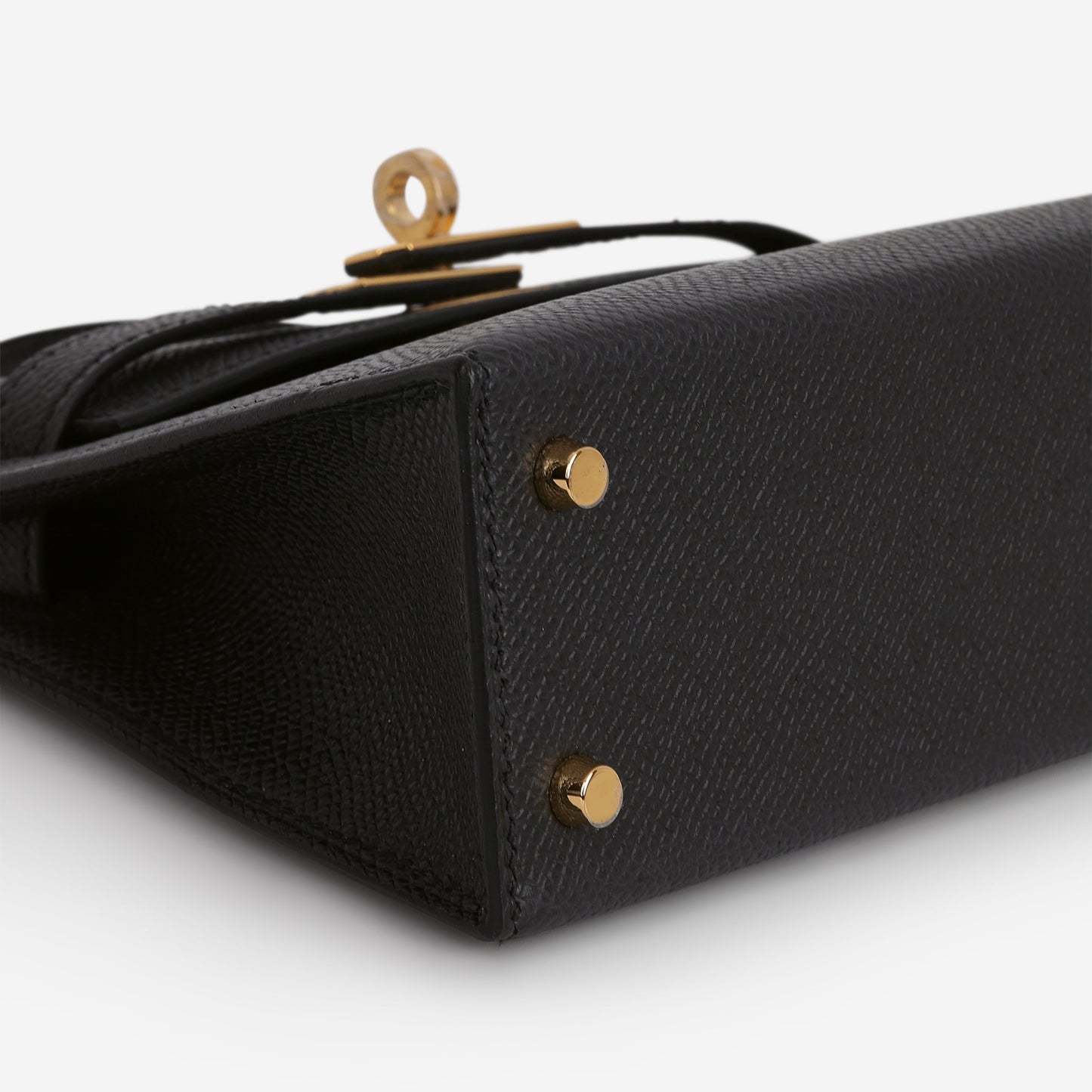 Hermès Mini Kelly 20cm - Black Epsom | Gold Hardware