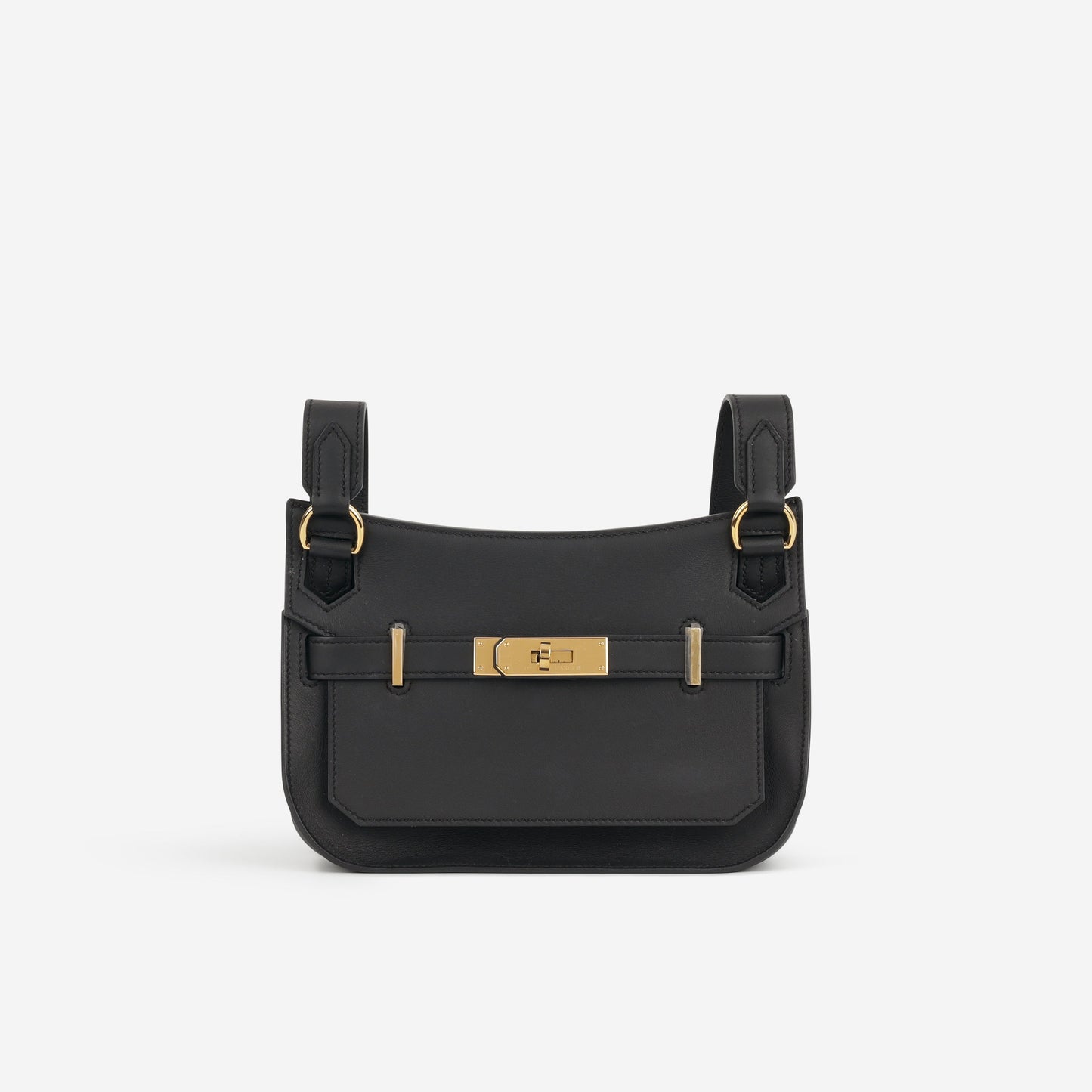 Hermès Mini Jypsiere - Black Swift | Gold Hardware