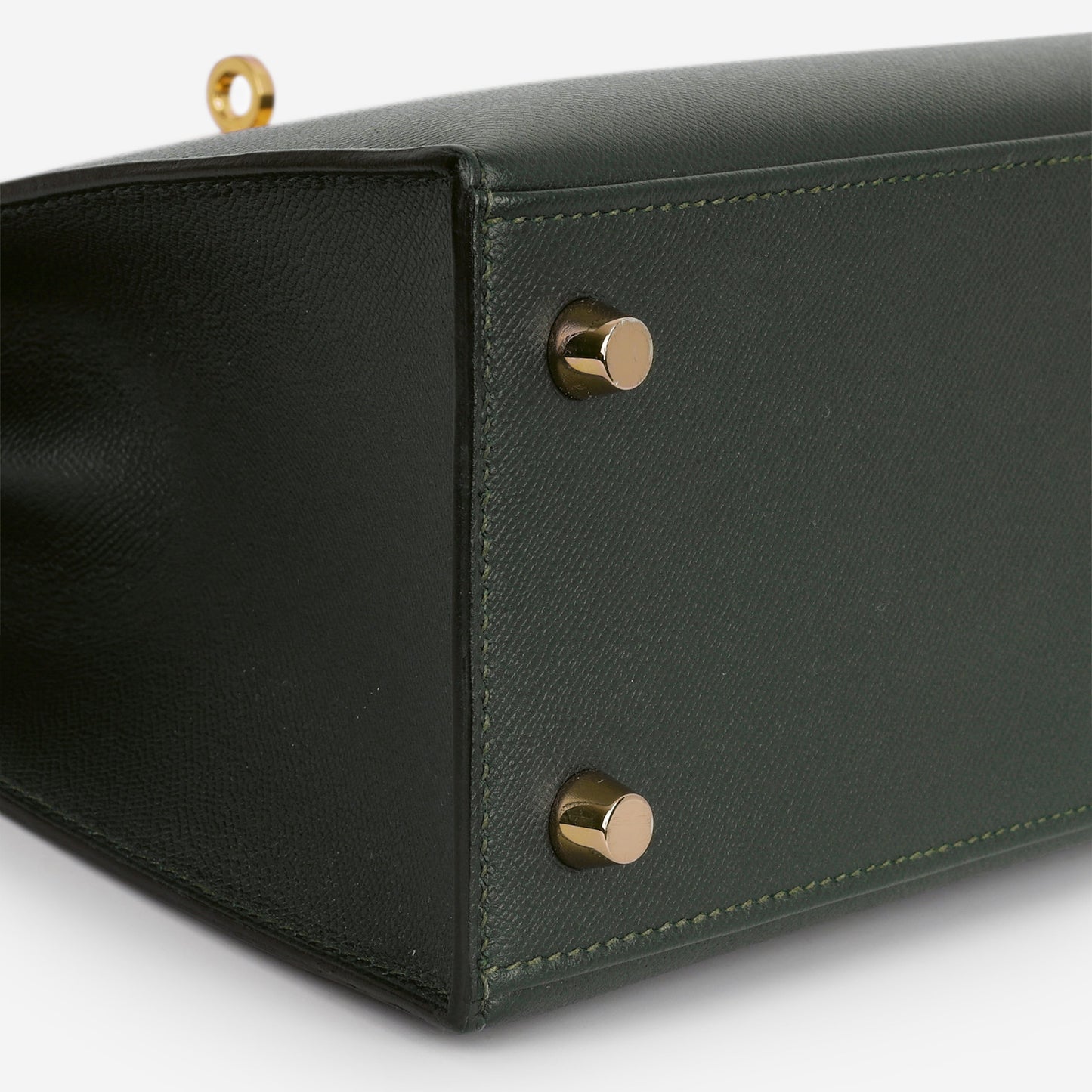 Hermès Kelly 25 - Vert Rousseau Madame | Gold Hardware