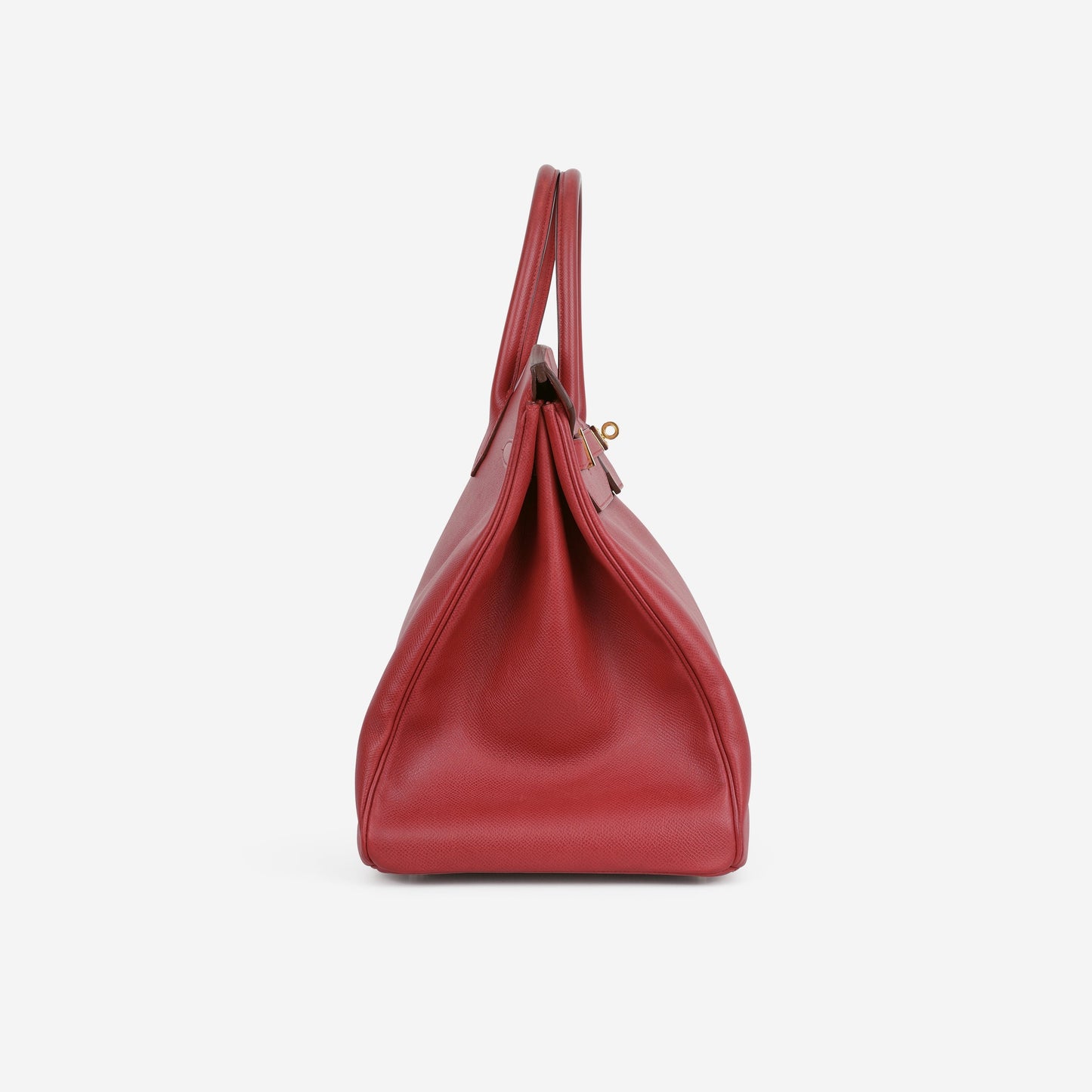 Hermès Vintage Birkin 40 - Rouge Vif Courchevel | Gold Hardware