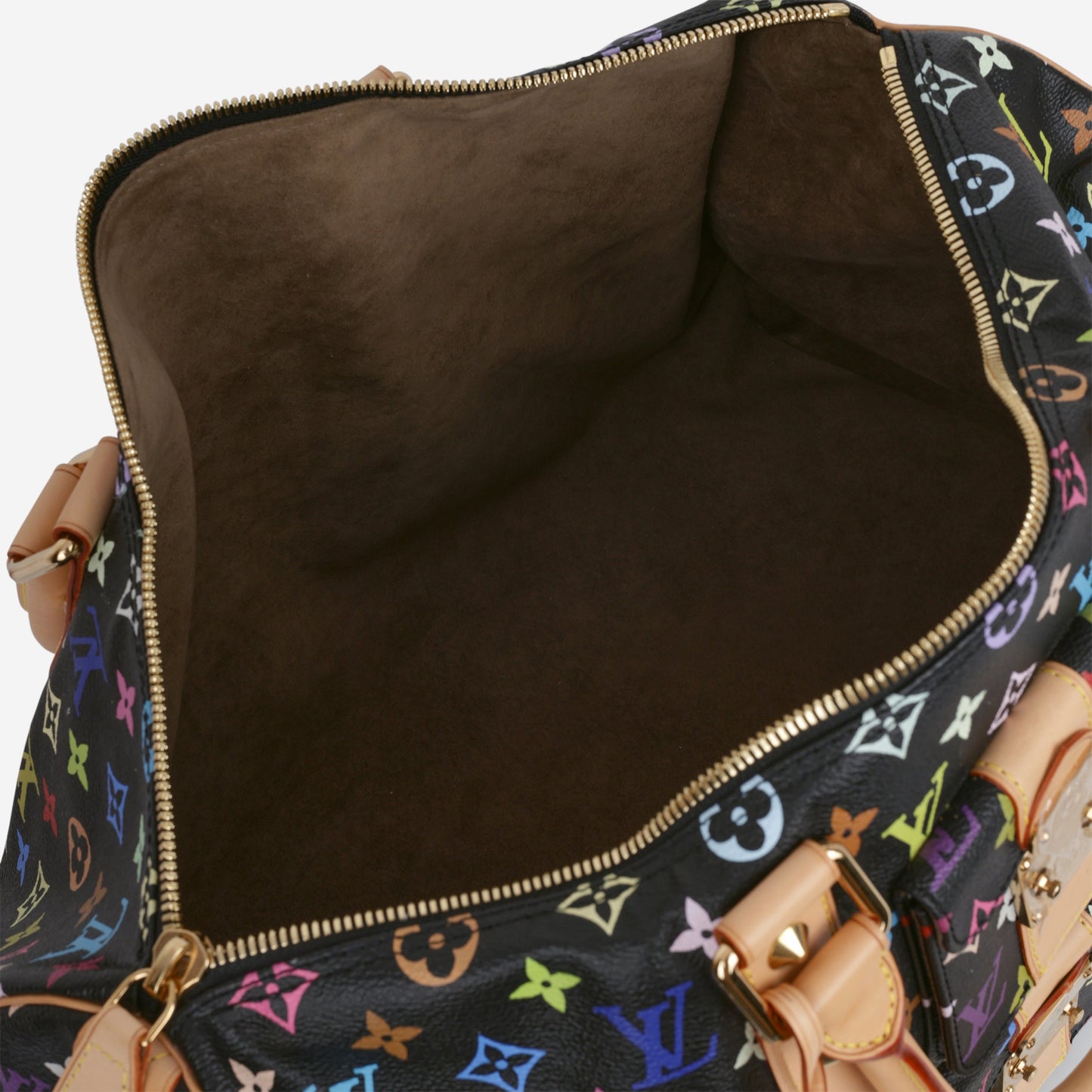 Louis Vuitton Takashi Murakami Keepall 45 - Black Multicolore Monogram | Gold Hardware