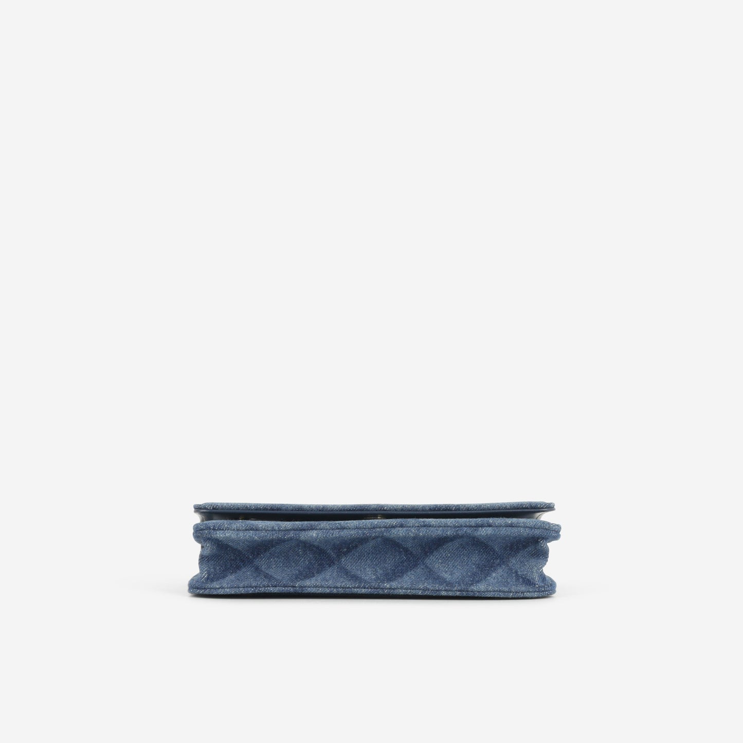 Chanel Classic Wallet on Chain - Tromp L'oeil Denim | Champagne Gold Hardware