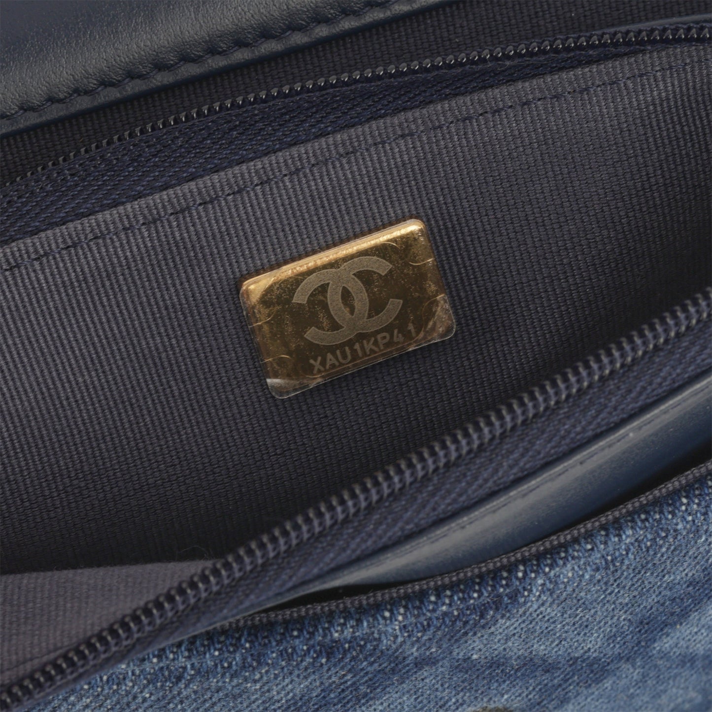 Chanel Classic Wallet on Chain - Tromp L'oeil Denim | Champagne Gold Hardware
