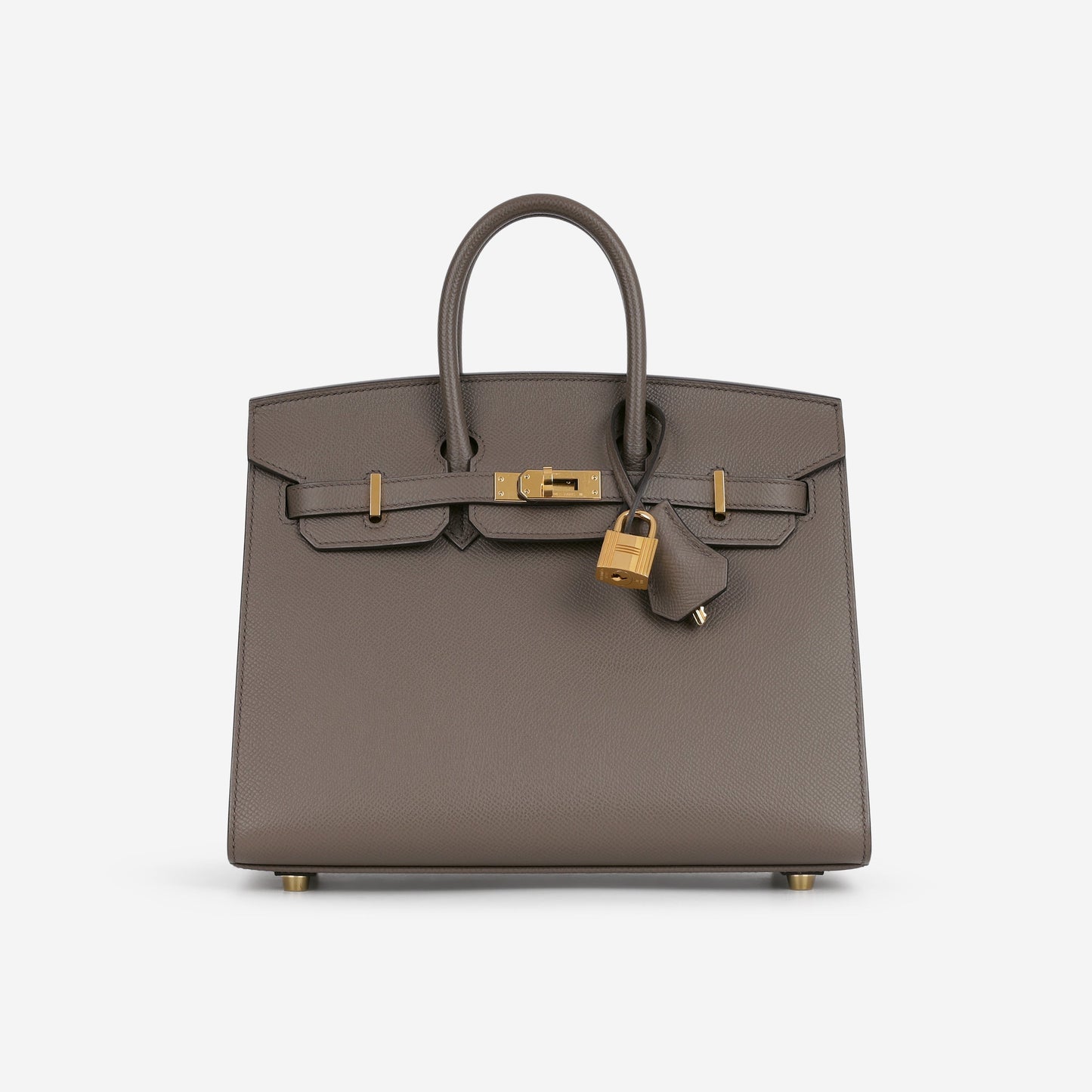 Hermès Birkin 25 Sellier - Gris Etain Epsom | Gold Hardware