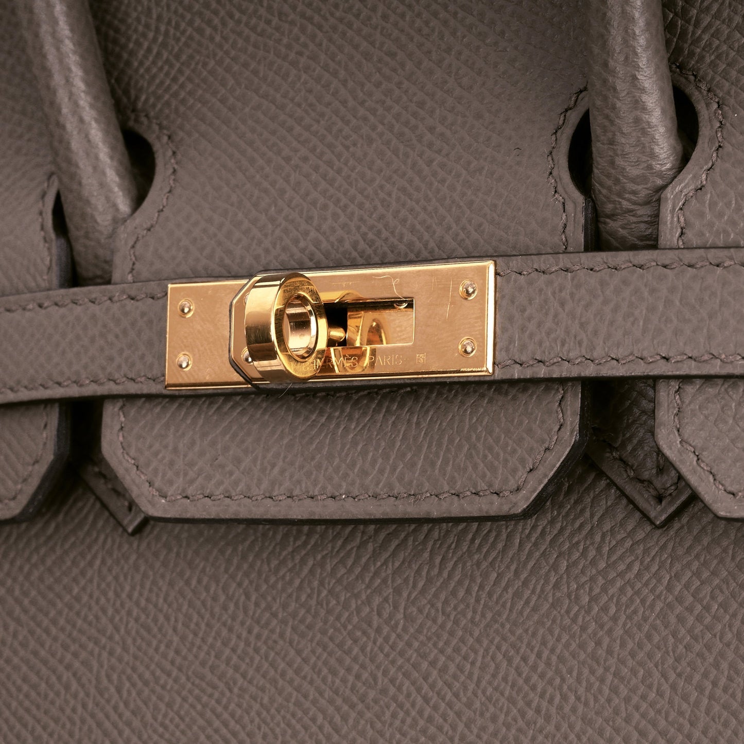 Hermès Birkin 25 Sellier - Gris Etain Epsom | Gold Hardware