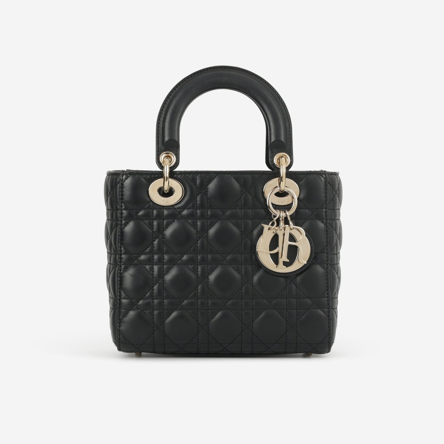 Dior Small ABCDior - Black Lambskin | Champagne Gold Hardware