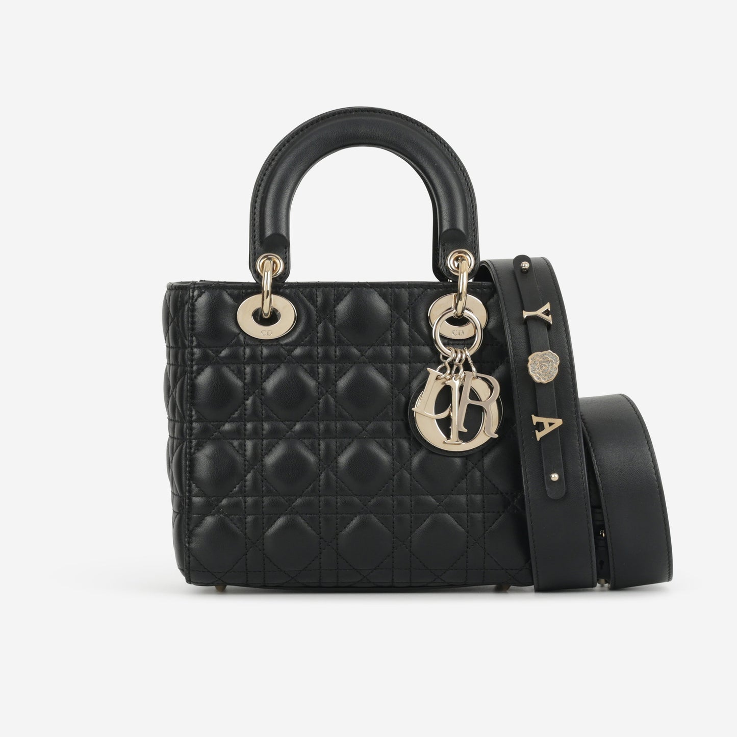 Dior Small ABCDior - Black Lambskin | Champagne Gold Hardware