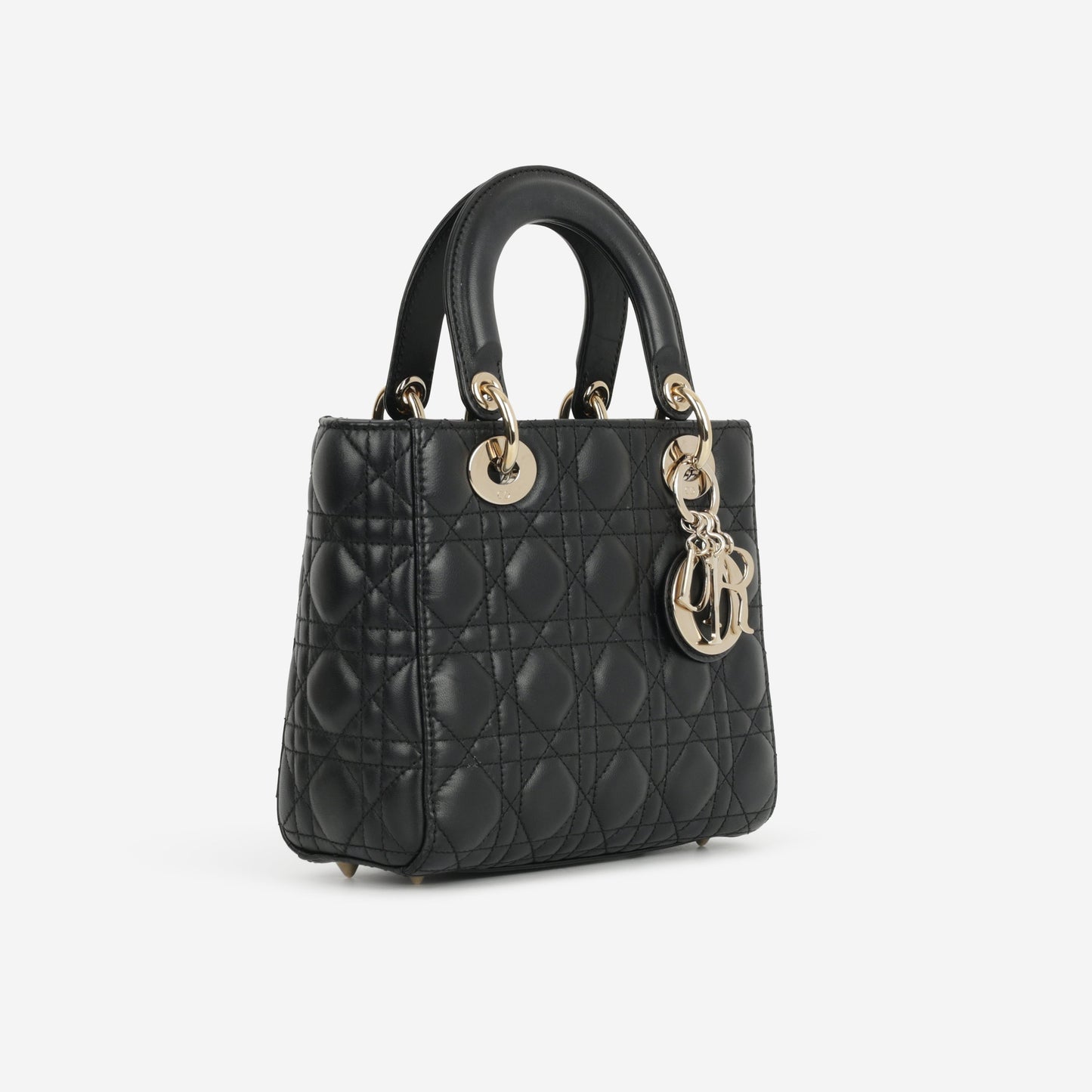 Dior Small ABCDior - Black Lambskin | Champagne Gold Hardware
