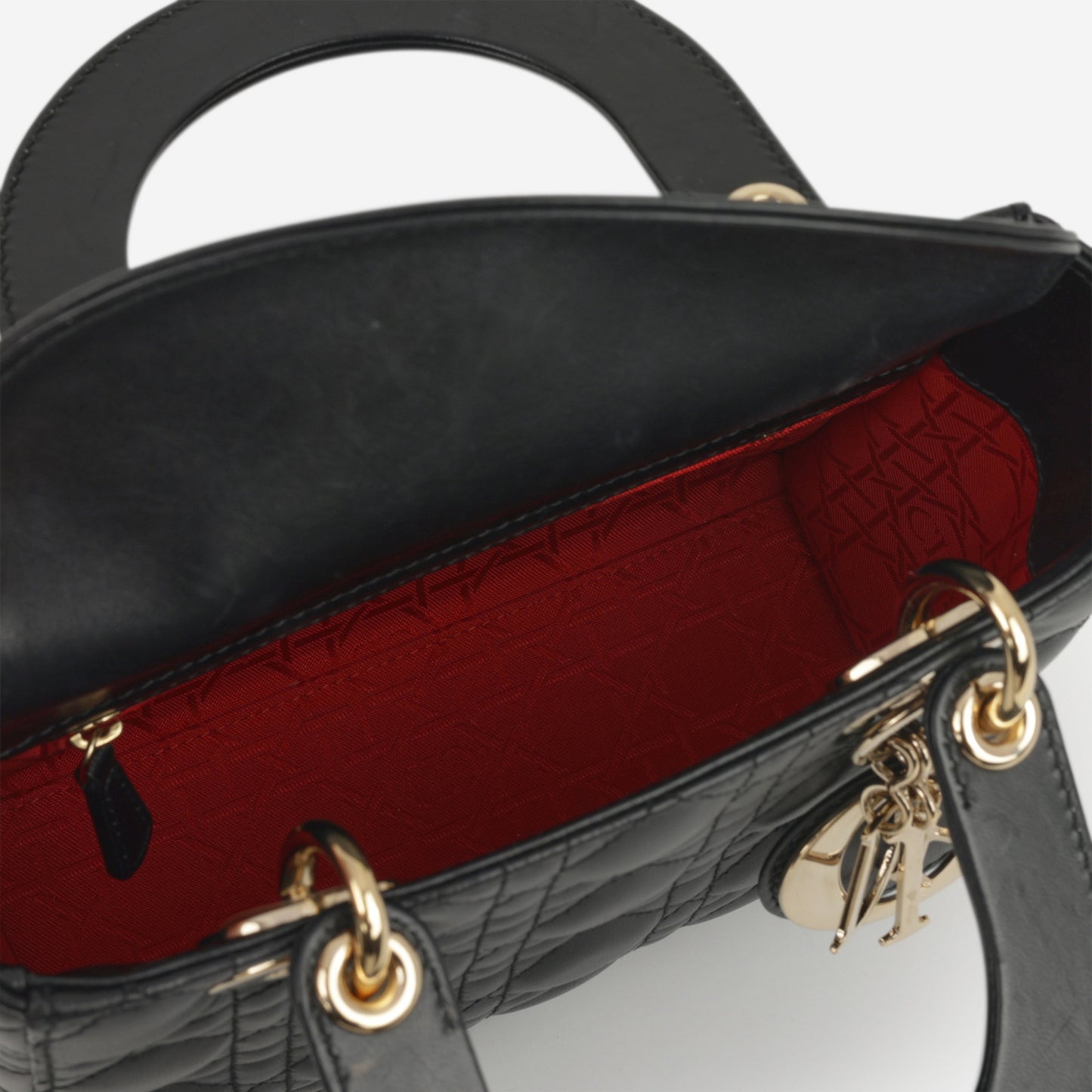 Dior Small ABCDior - Black Lambskin | Champagne Gold Hardware