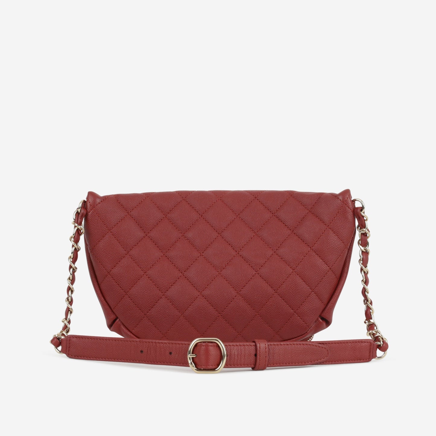 Chanel Business Affinity Waist Bag - Burgundy Caviar | Champagne Gold Hardware