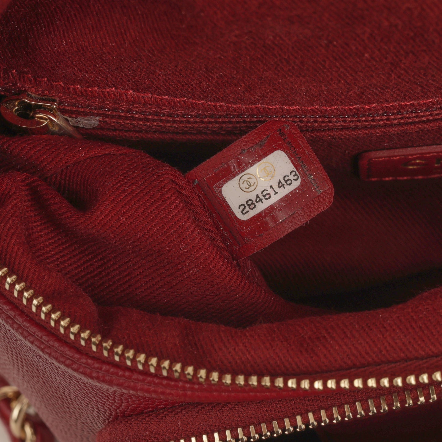 Chanel Business Affinity Waist Bag - Burgundy Caviar | Champagne Gold Hardware