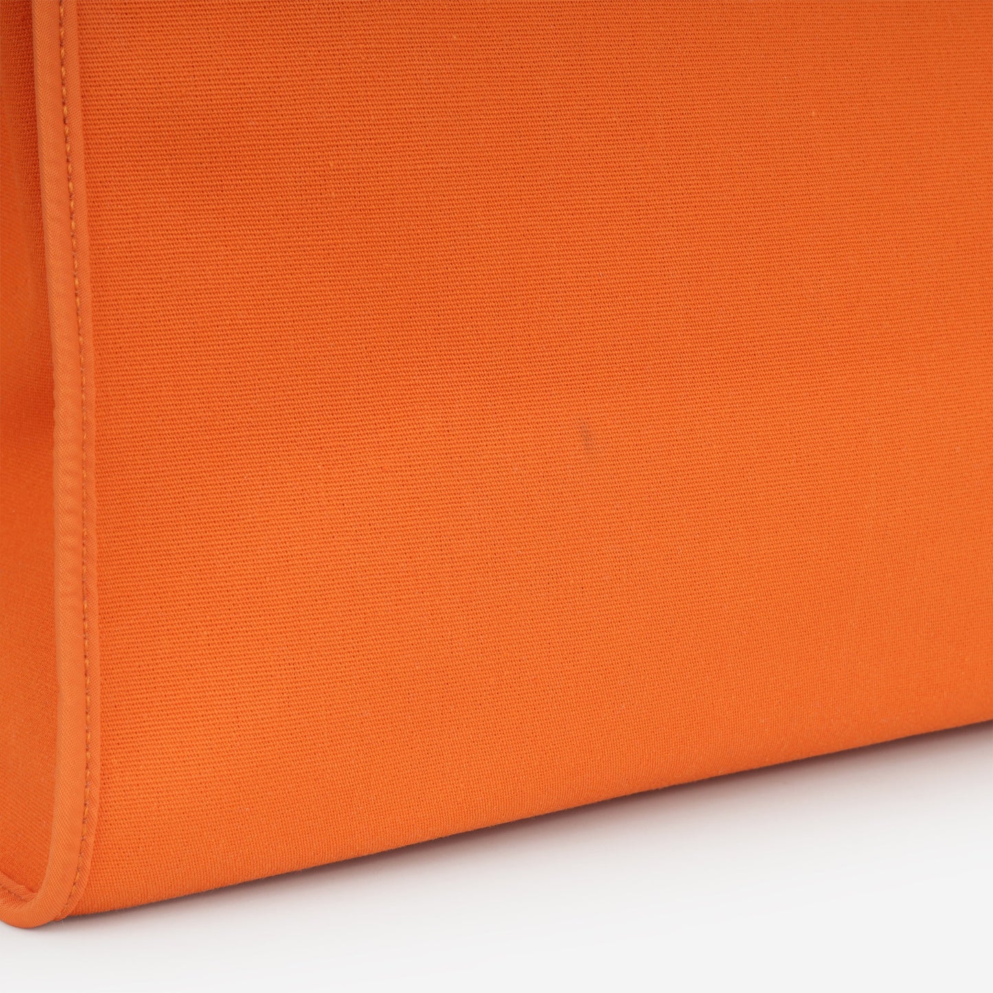 Hermès Herbag 39 - Orange Canvas / Fauve Hunter | Palladium Hardware