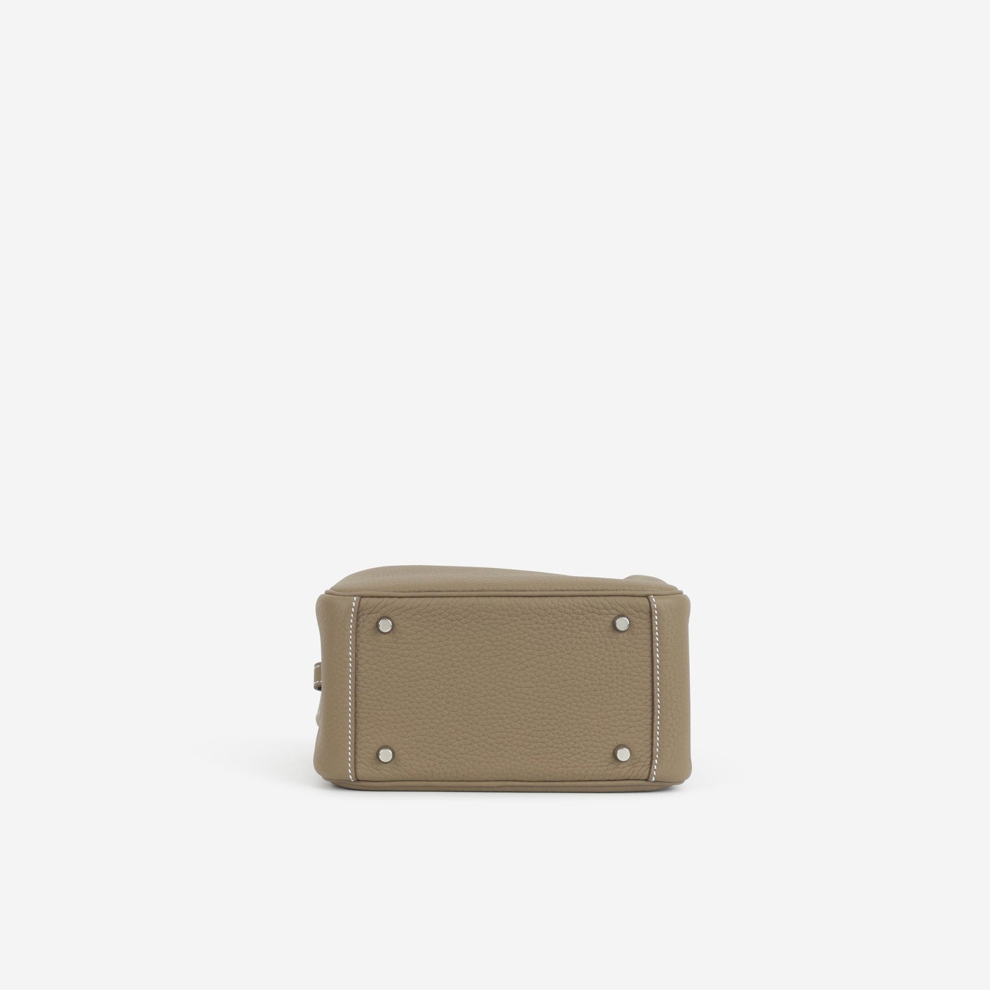 Hermès Mini Lindy - Etoupe Clemence | Palladium Hardware