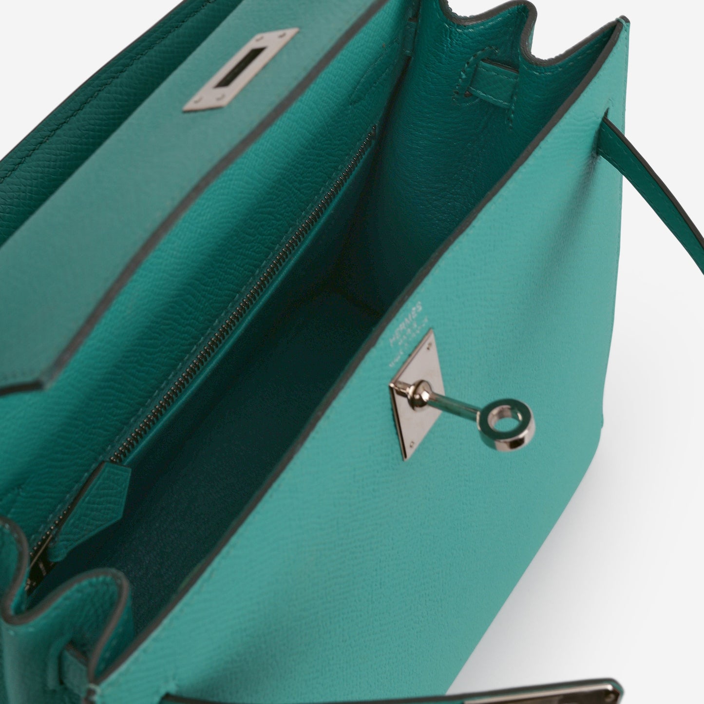 Hermès Kelly 25 - Vert Vérone Epsom | Palladium Hardware