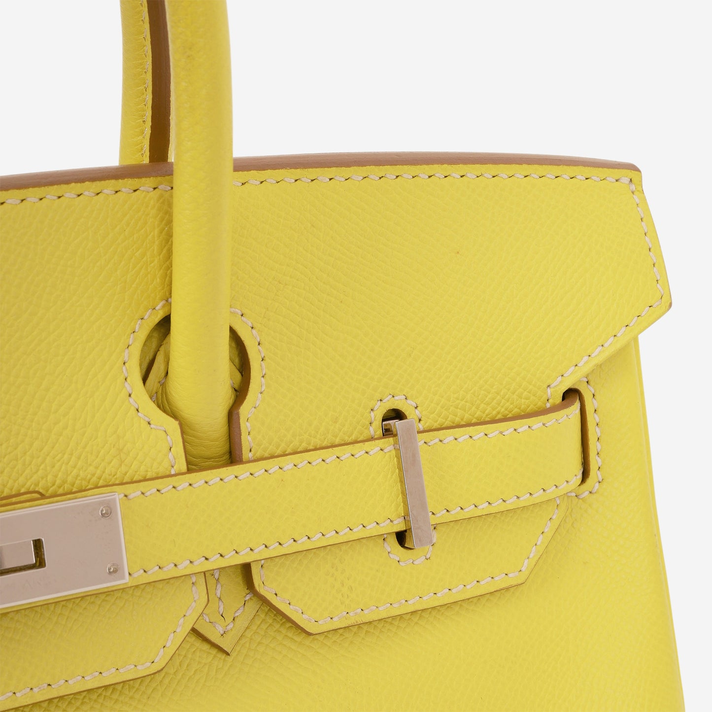 Hermès Birkin 30 Candy - Lime Epsom / Gris Perle | Palladium Hardware