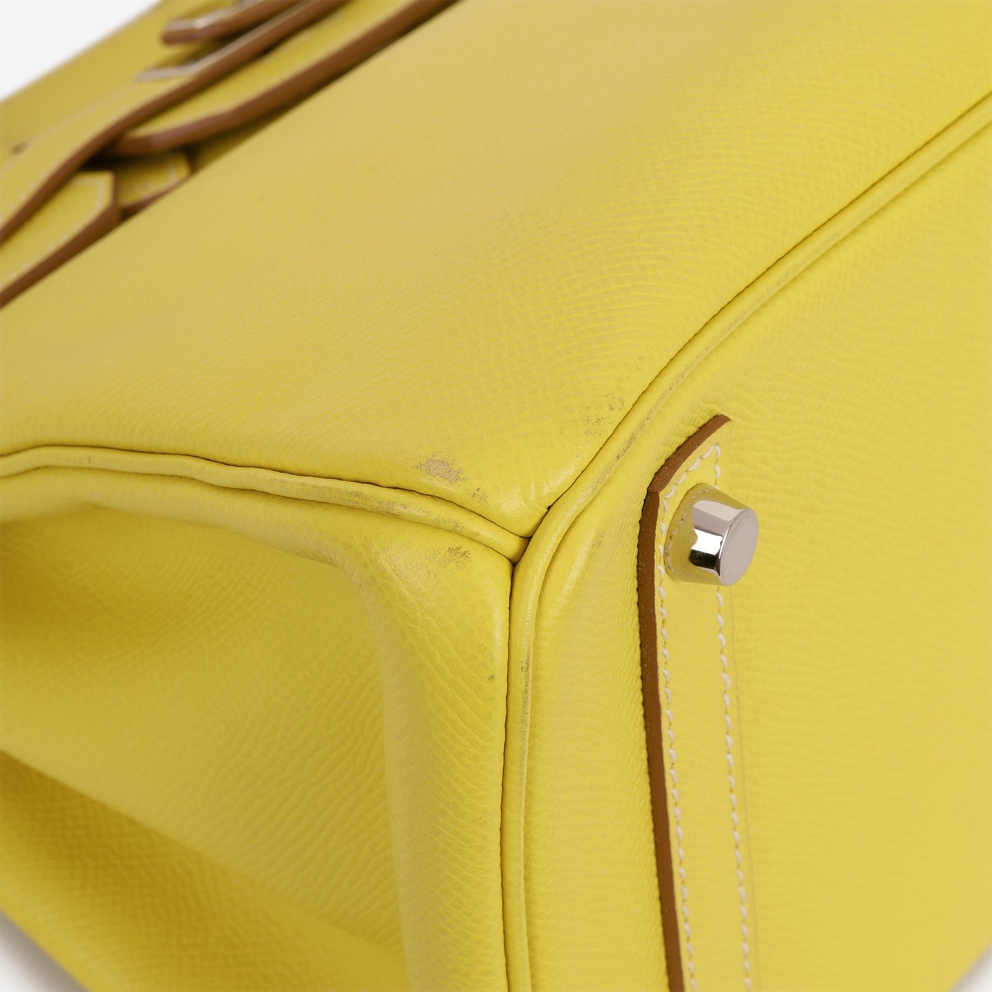 Hermès Birkin 30 Candy - Lime Epsom / Gris Perle | Palladium Hardware