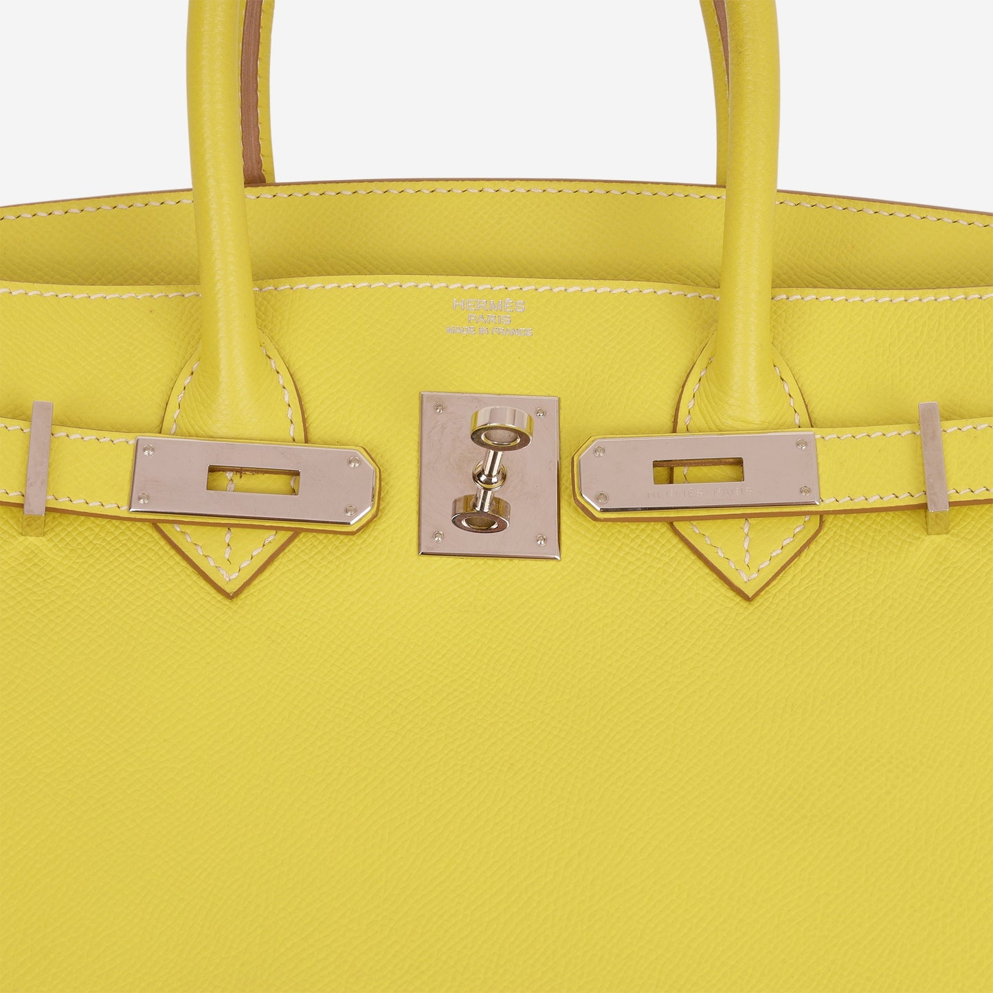 Hermès Birkin 30 Candy - Lime Epsom / Gris Perle | Palladium Hardware
