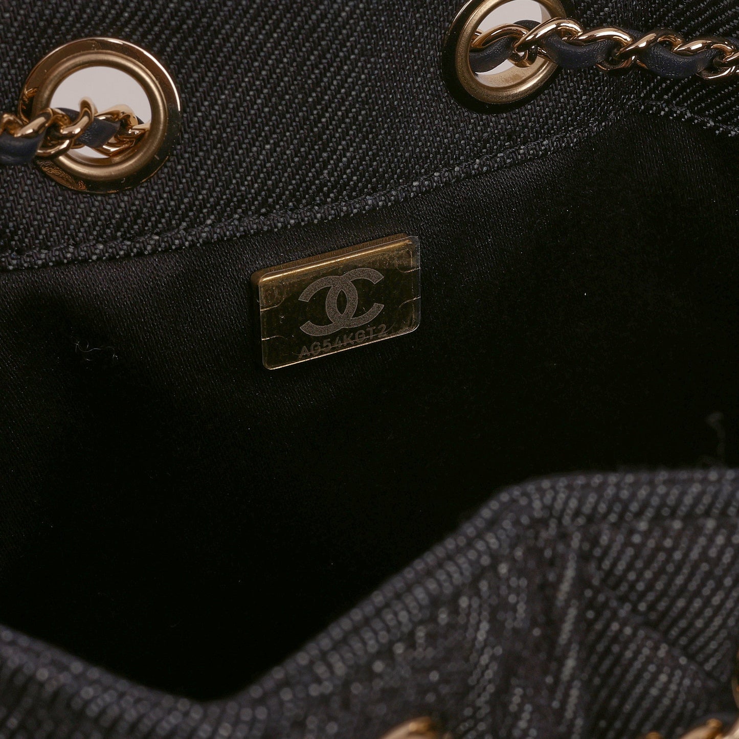 Chanel Mini 25 Hobo - Indigo Denim | Polished Champagne Gold Hardware