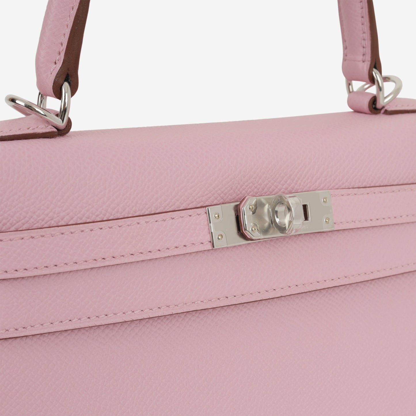 Hermès Kelly 25 - Mauve Sylvestre Epsom | Palladium Hardware