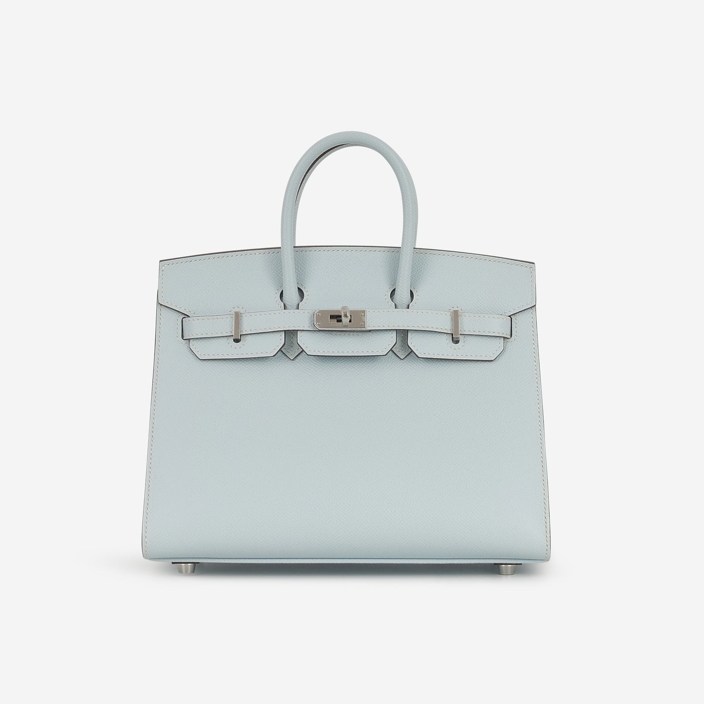 Hermès Birkin 25 Sellier - Bleu Brume Epsom | Palladium Hardware