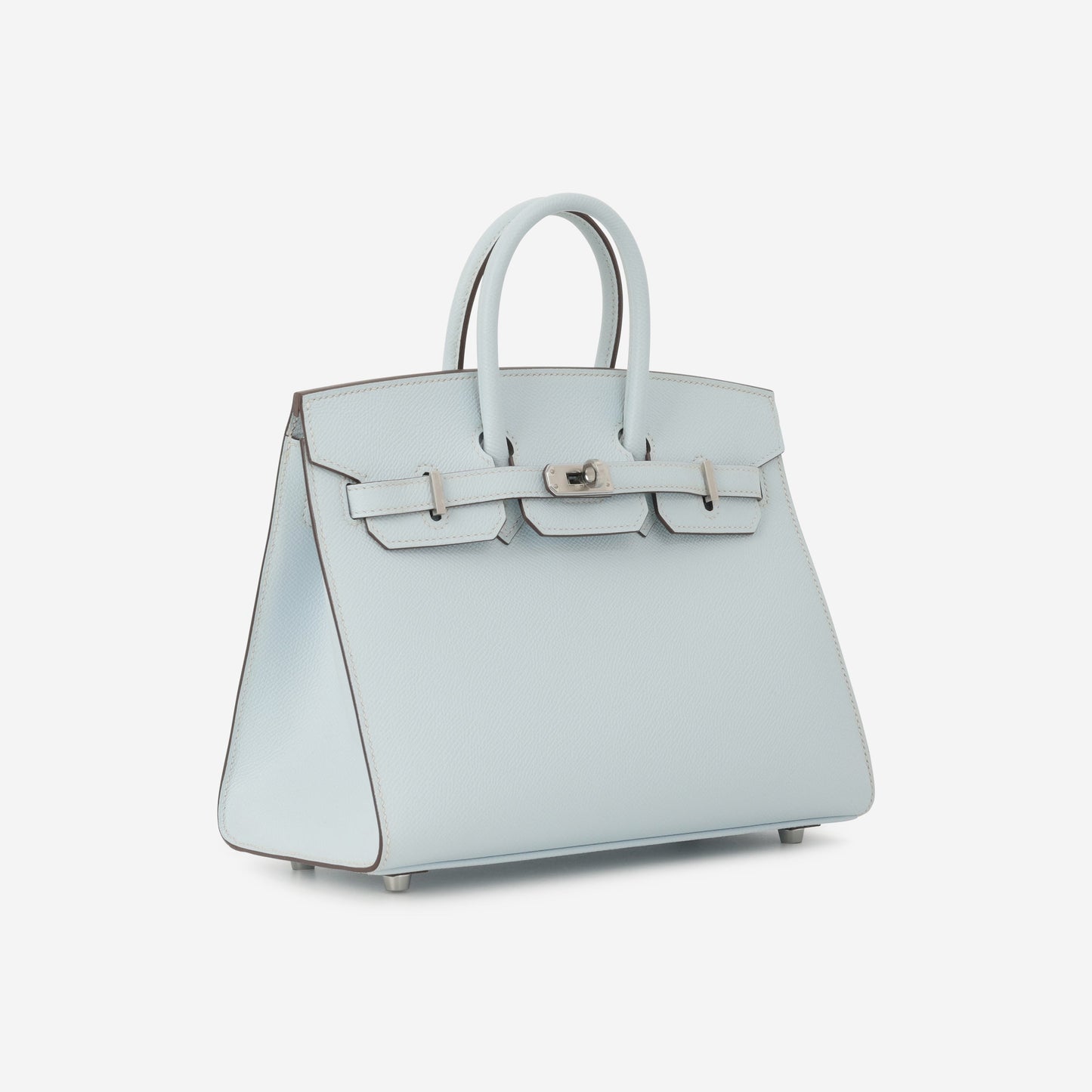 Hermès Birkin 25 Sellier - Bleu Brume Epsom | Palladium Hardware