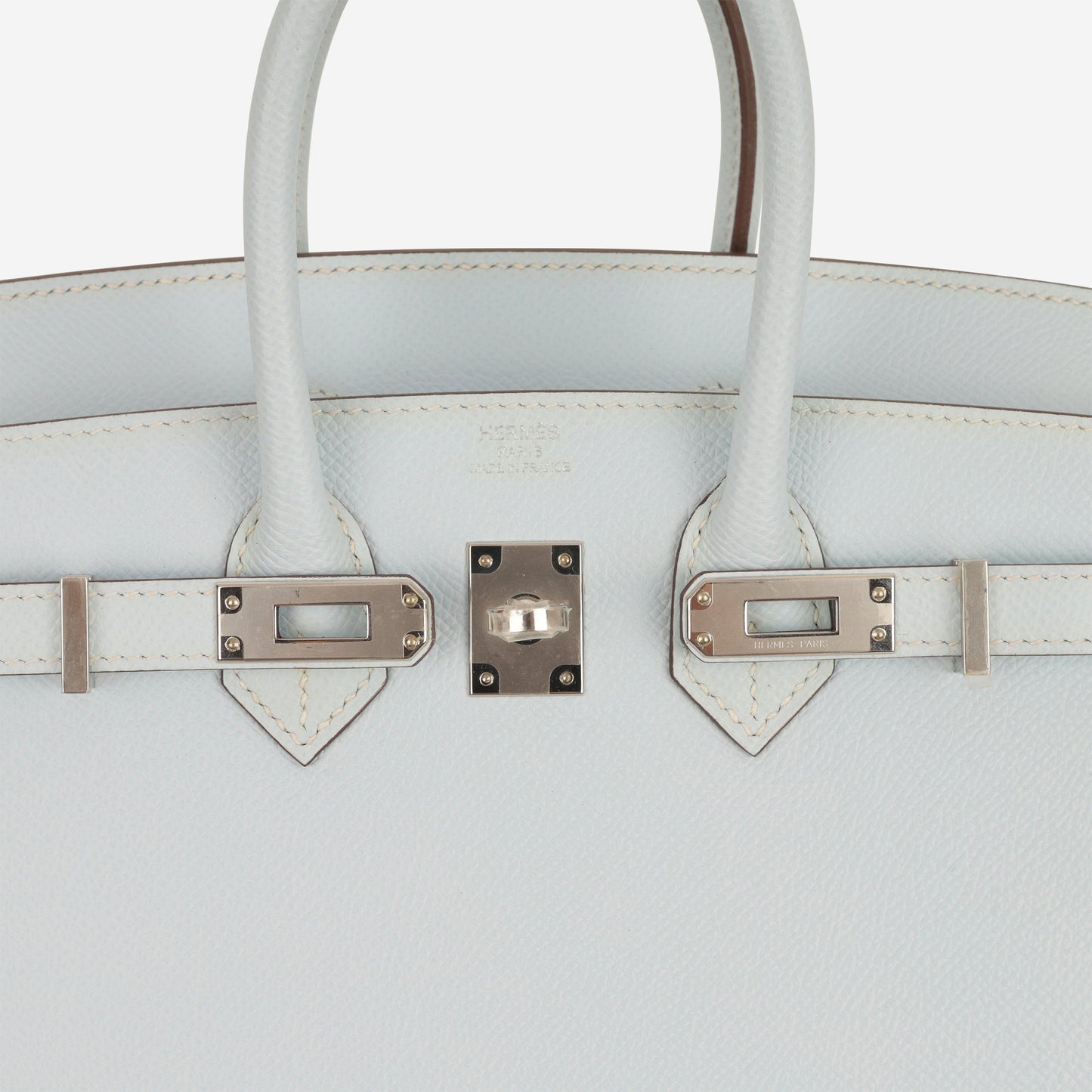 Hermès Birkin 25 Sellier - Bleu Brume Epsom | Palladium Hardware