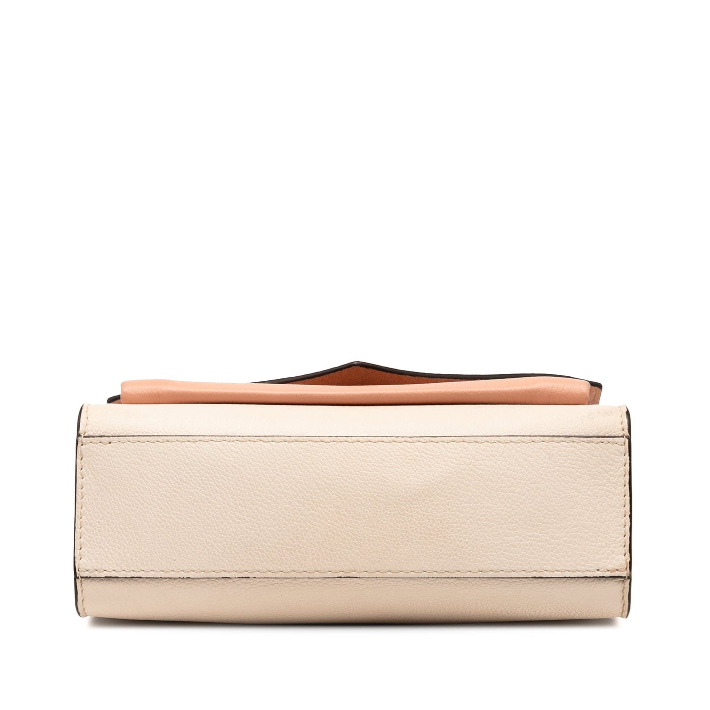 Beige Louis Vuitton Bicolor Leather MyLockMe Chain BB Crossbody Bag