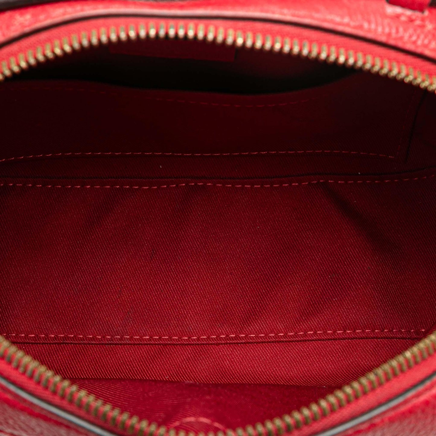 Red Louis Vuitton Monogram Empreinte Saintonge Crossbody Bag