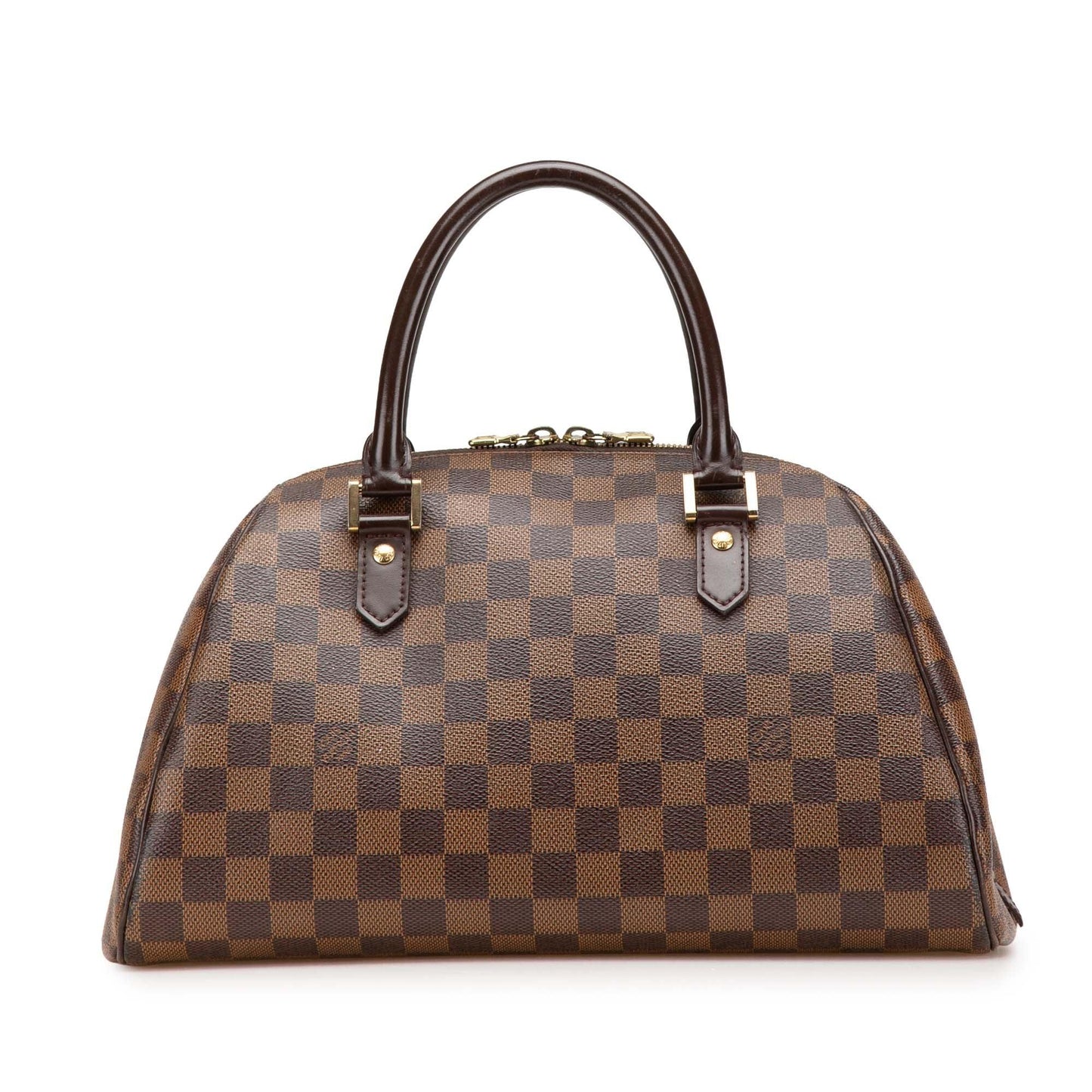 Brown Louis Vuitton Damier Ebene Ribera MM Handbag