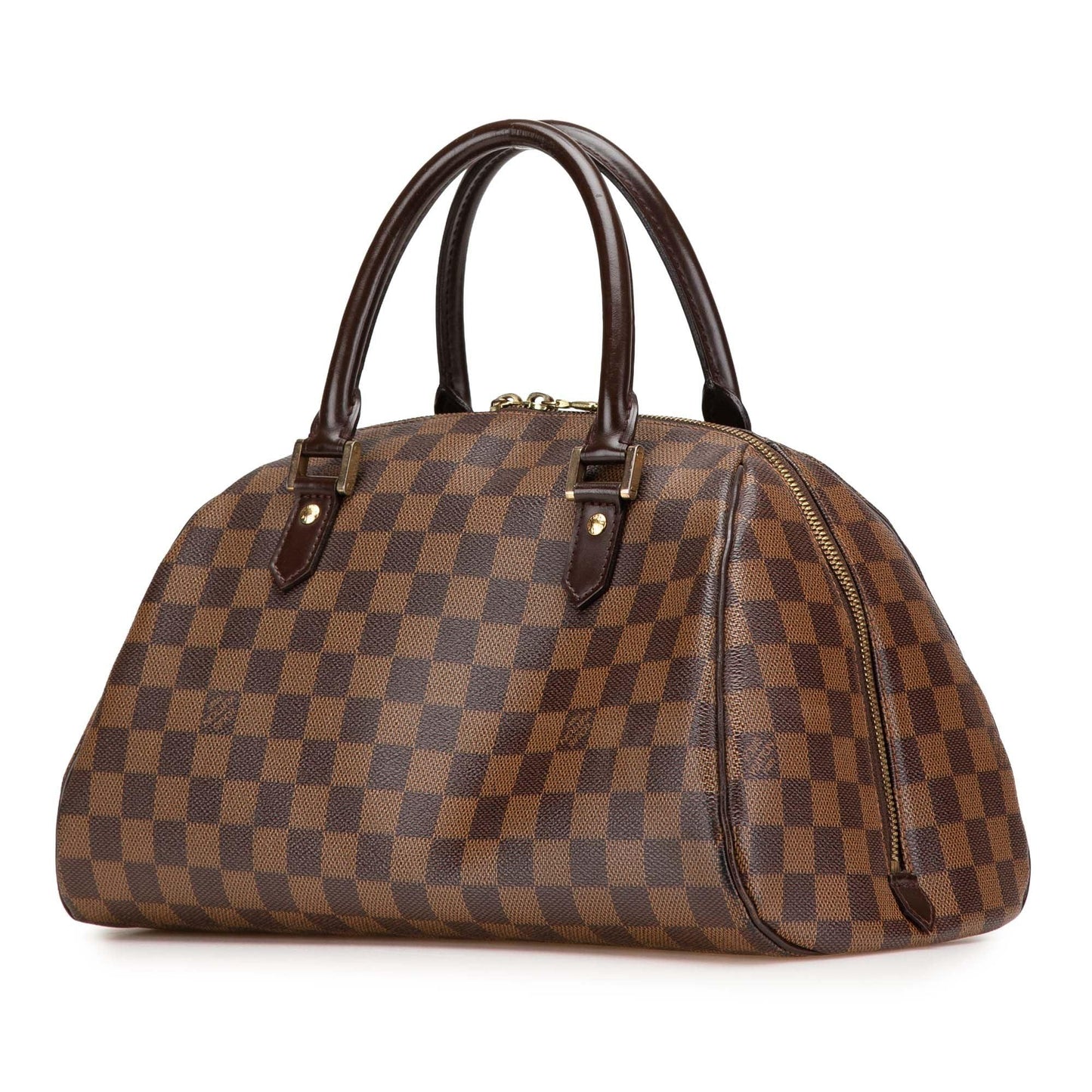 Brown Louis Vuitton Damier Ebene Ribera MM Handbag