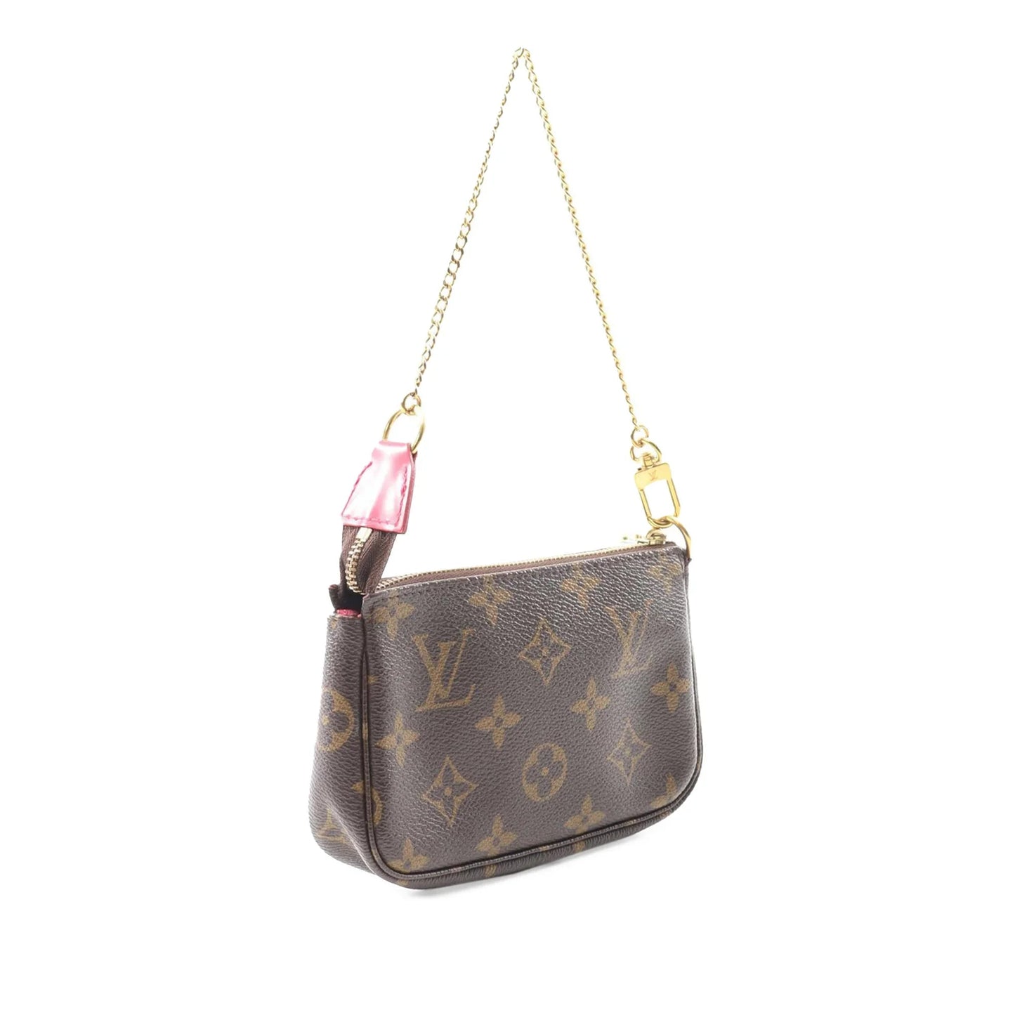 Brown Louis Vuitton Monogram Vivienne Christmas Roller Coaster Mini Pochette Accessoires Handbag