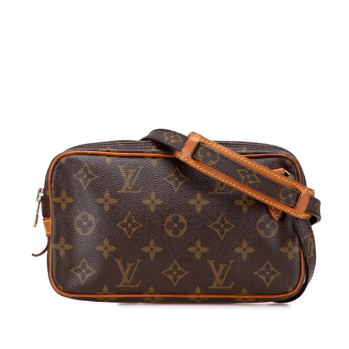 Brown Louis Vuitton Monogram Pochette Marly Bandouliere Crossbody Bag