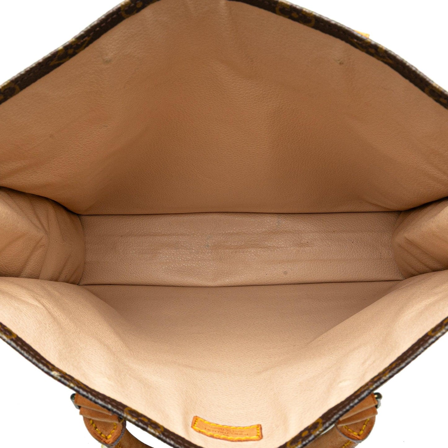 Brown Louis Vuitton Monogram Sac Plat Tote Bag