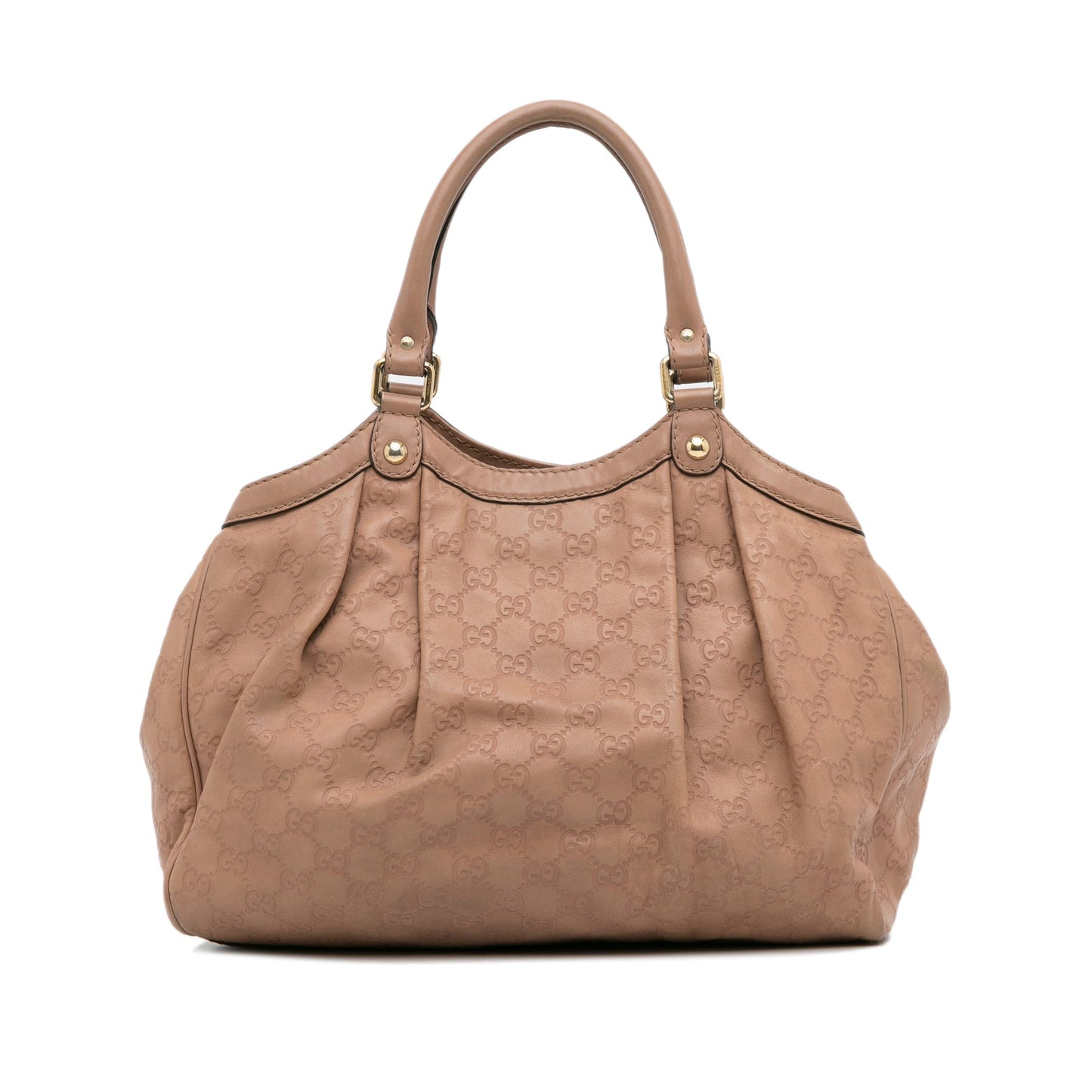 Gucci Guccissima Pink Leather Tote Style 5
