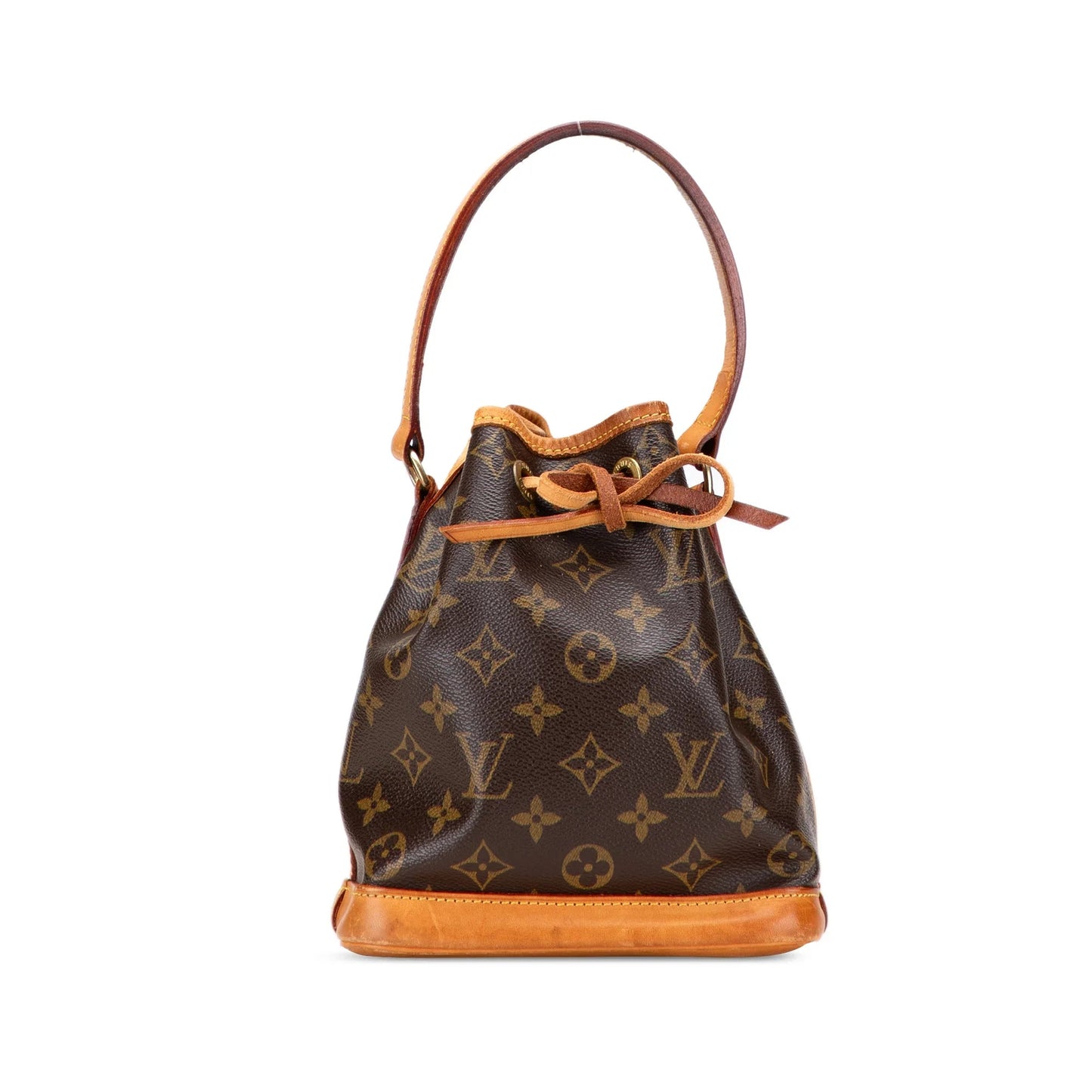 Brown Louis Vuitton Monogram Mini Noe Bucket Bag