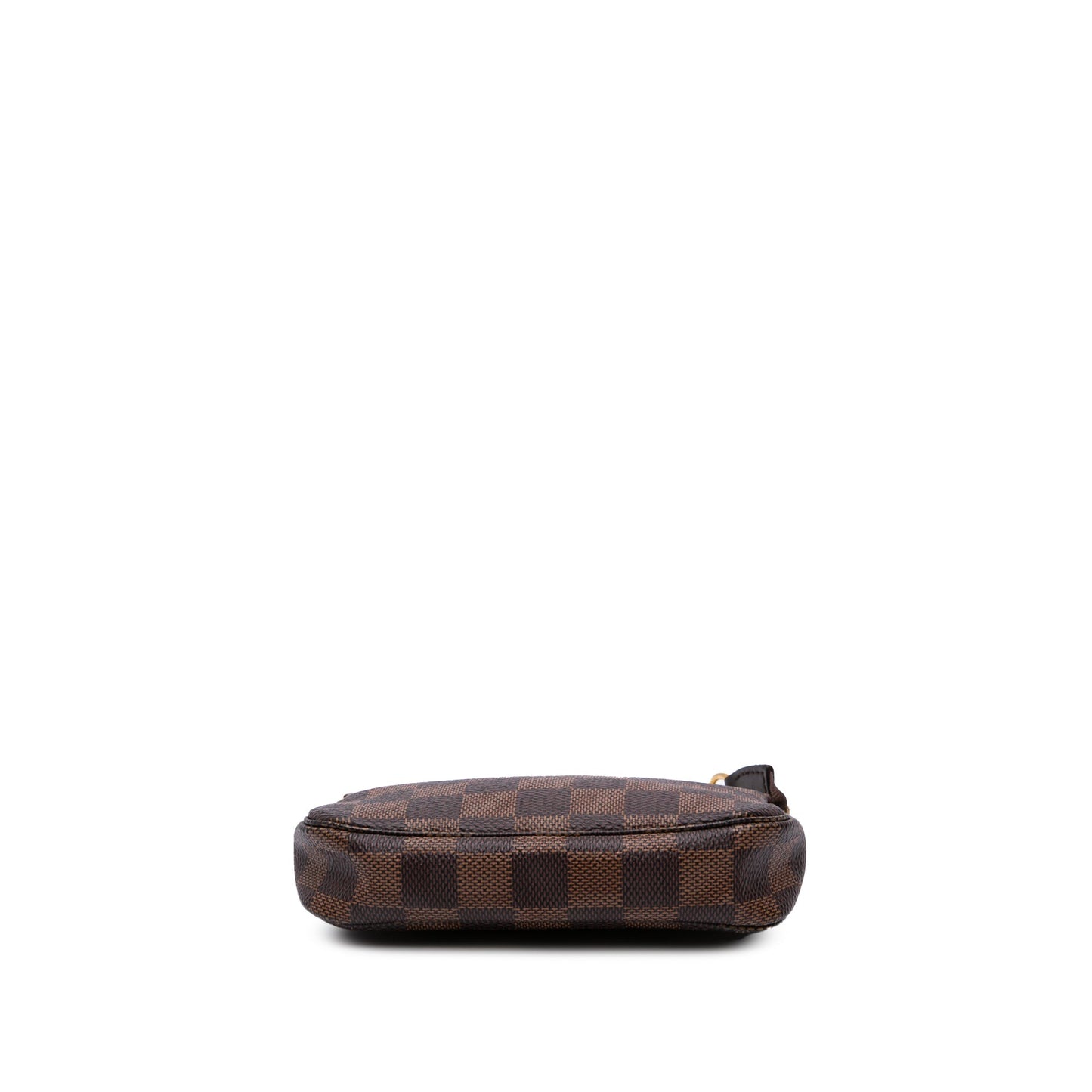 Brown Louis Vuitton Damier Ebene Mini Pochette Accessoires Handbag