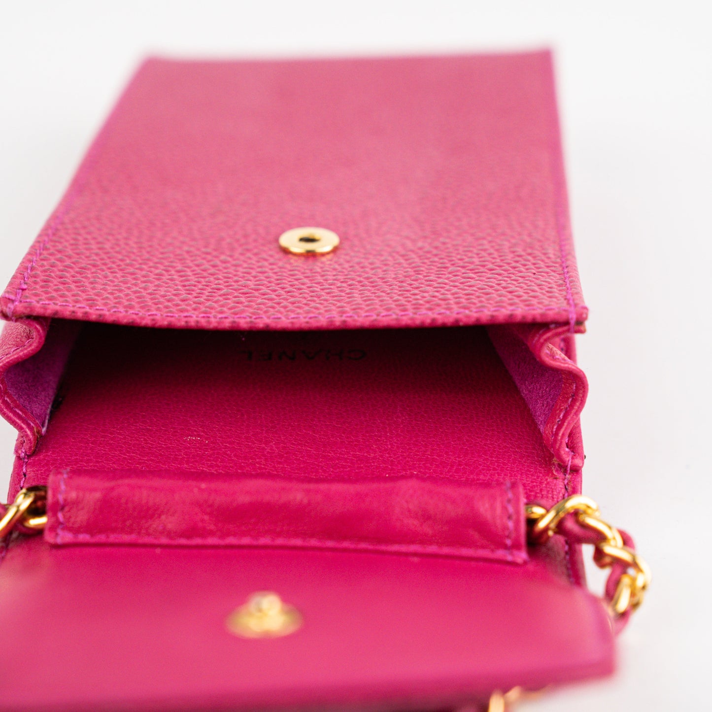 Chanel  Vertical Caviar Pink Crossbody