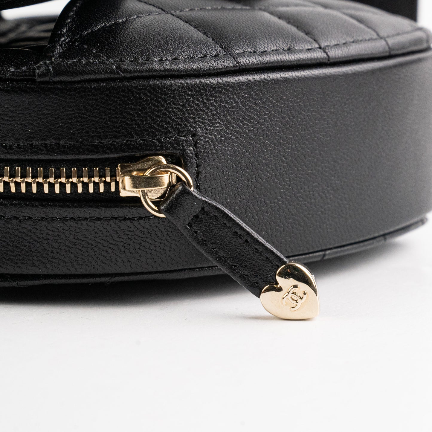 Chanel Mini Heart Bag Black