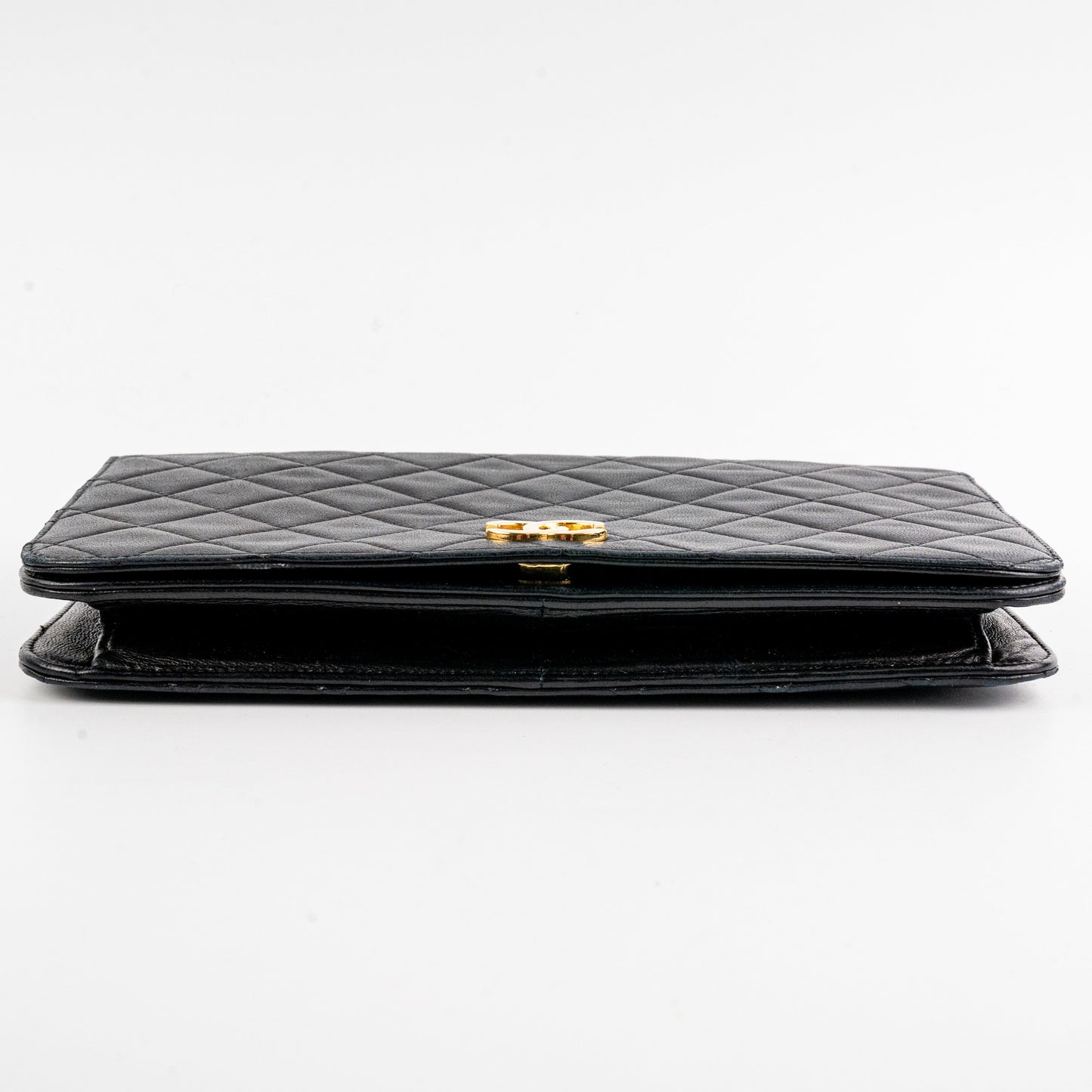 Chanel  Flap Clutch Shoulder Bag Black