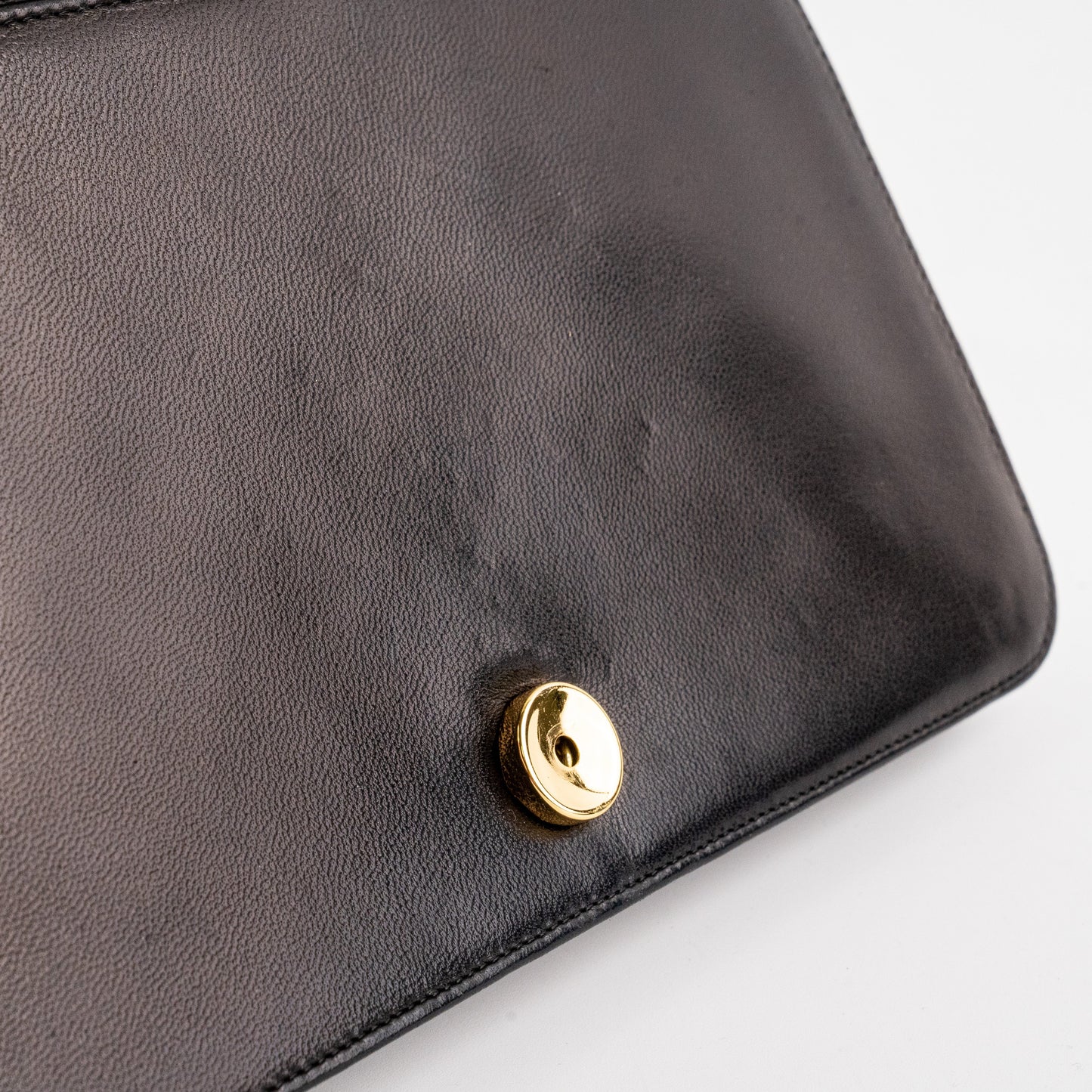 Chanel  Flap Clutch Shoulder Bag Black