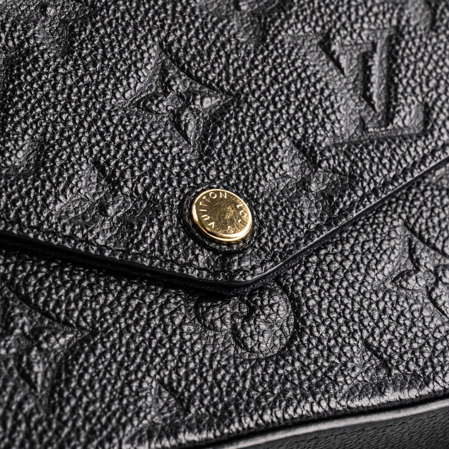 Louis Vuitton Pochette Felicie Black Crossbody Bag