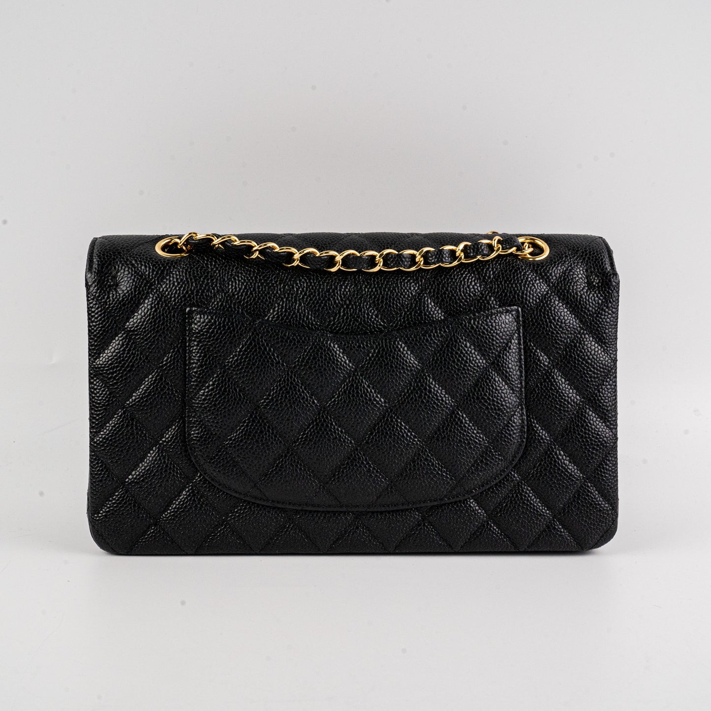 Chanel Classic Flap Medium/Large Black Caviar Shoulder Bag