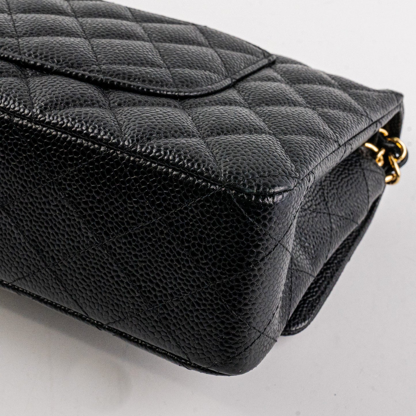 Chanel Classic Flap Medium/Large Black Caviar Shoulder Bag