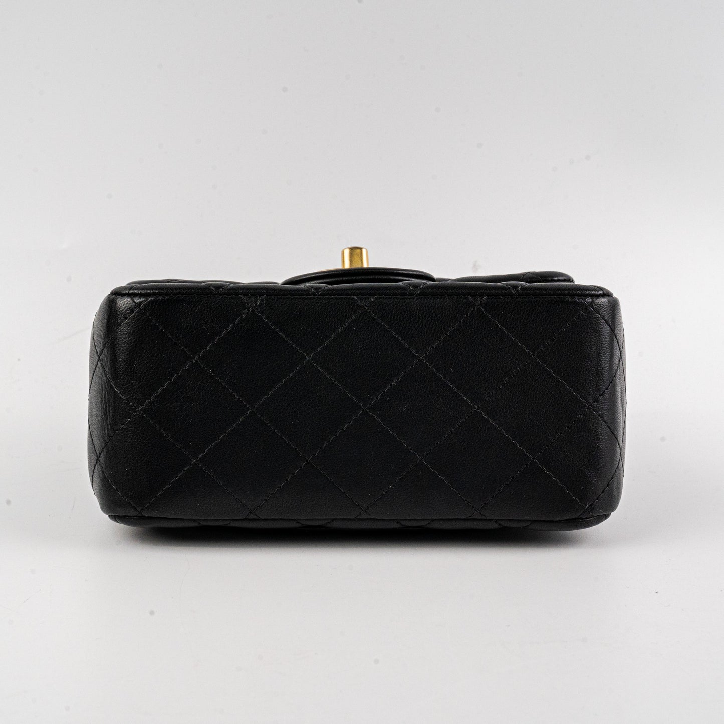 Chanel 19S Mini Square Bag Black