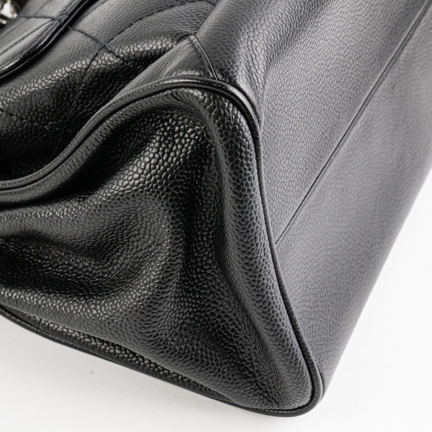 Chanel Black Caviar Seasonal Shoulder Flap Bag