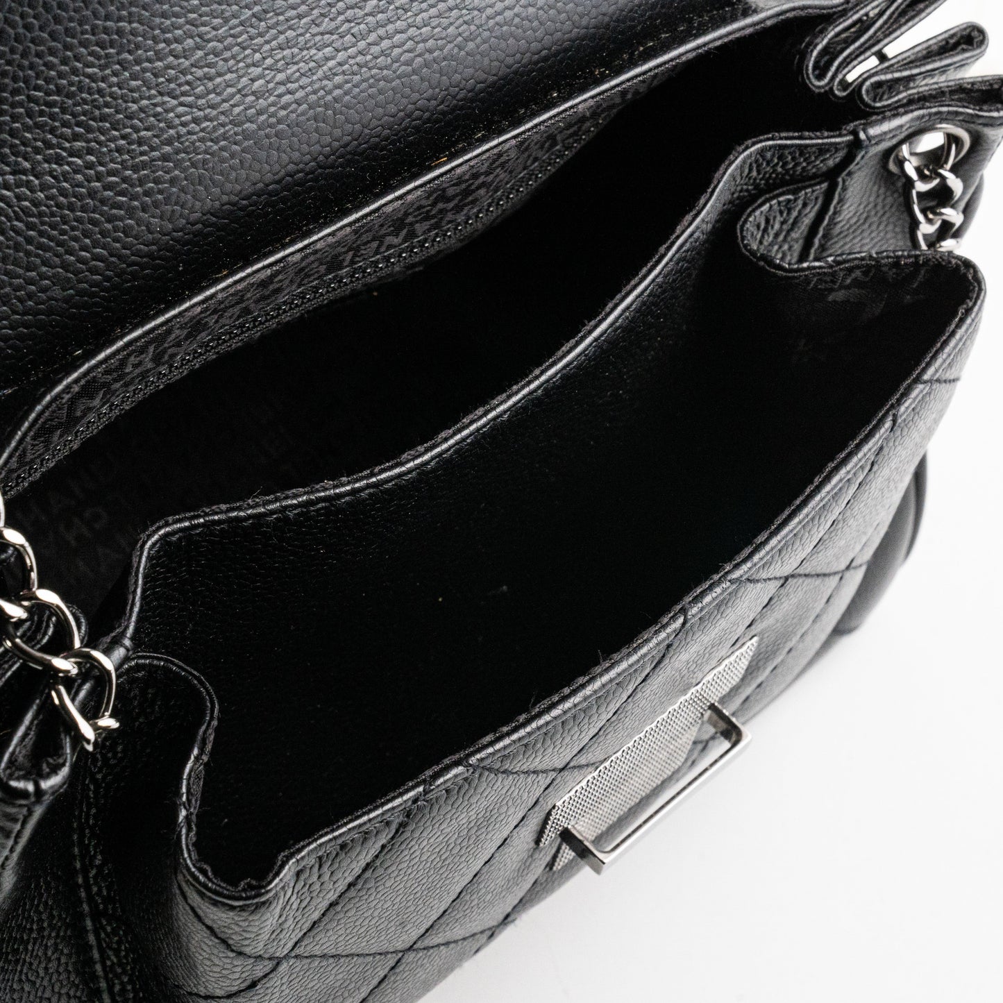 Chanel Black Caviar Seasonal Shoulder Flap Bag