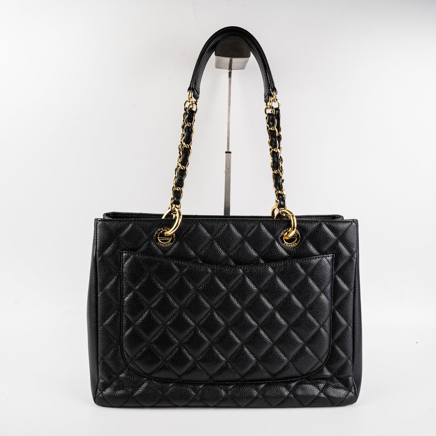 Chanel Grand Shopping Tote GST Caviar Black
