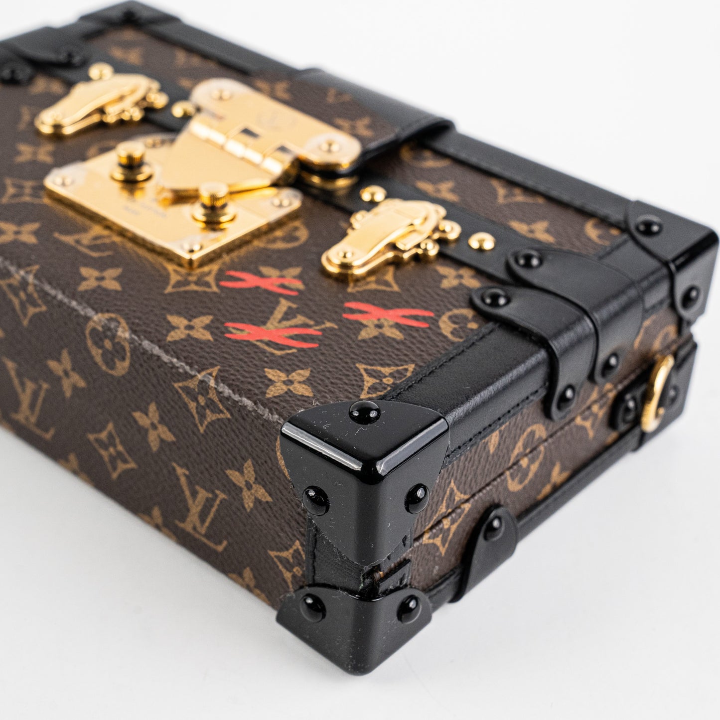 Louis Vuitton Petite Malle Monogram Clutch Bag